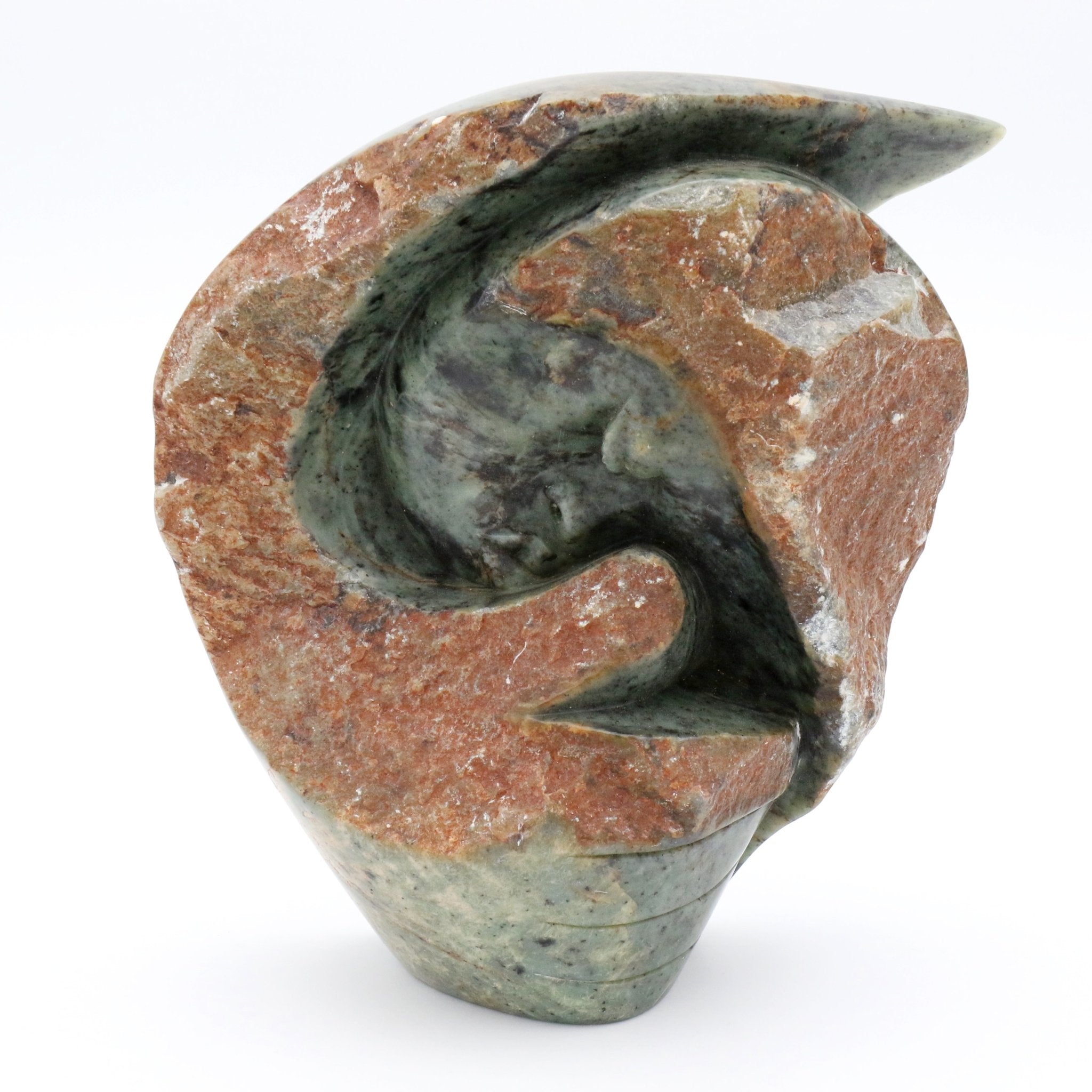 Peter Makuvise - Me - Shona-Art Shop - Kunst Skulptur aus Stein, dekorativ für den Aussenbereich und Interior