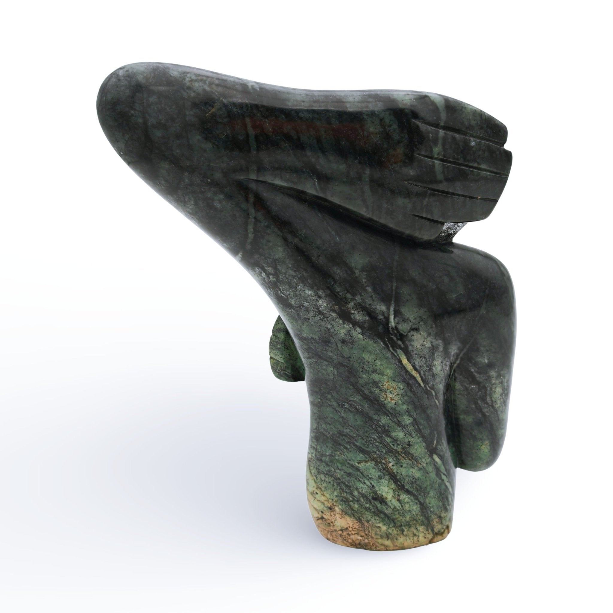 Abel Makuvise - Girl - Shona - Art Shop - Kunst Skulptur aus Stein, dekorativ für den Aussenbereich und Interior