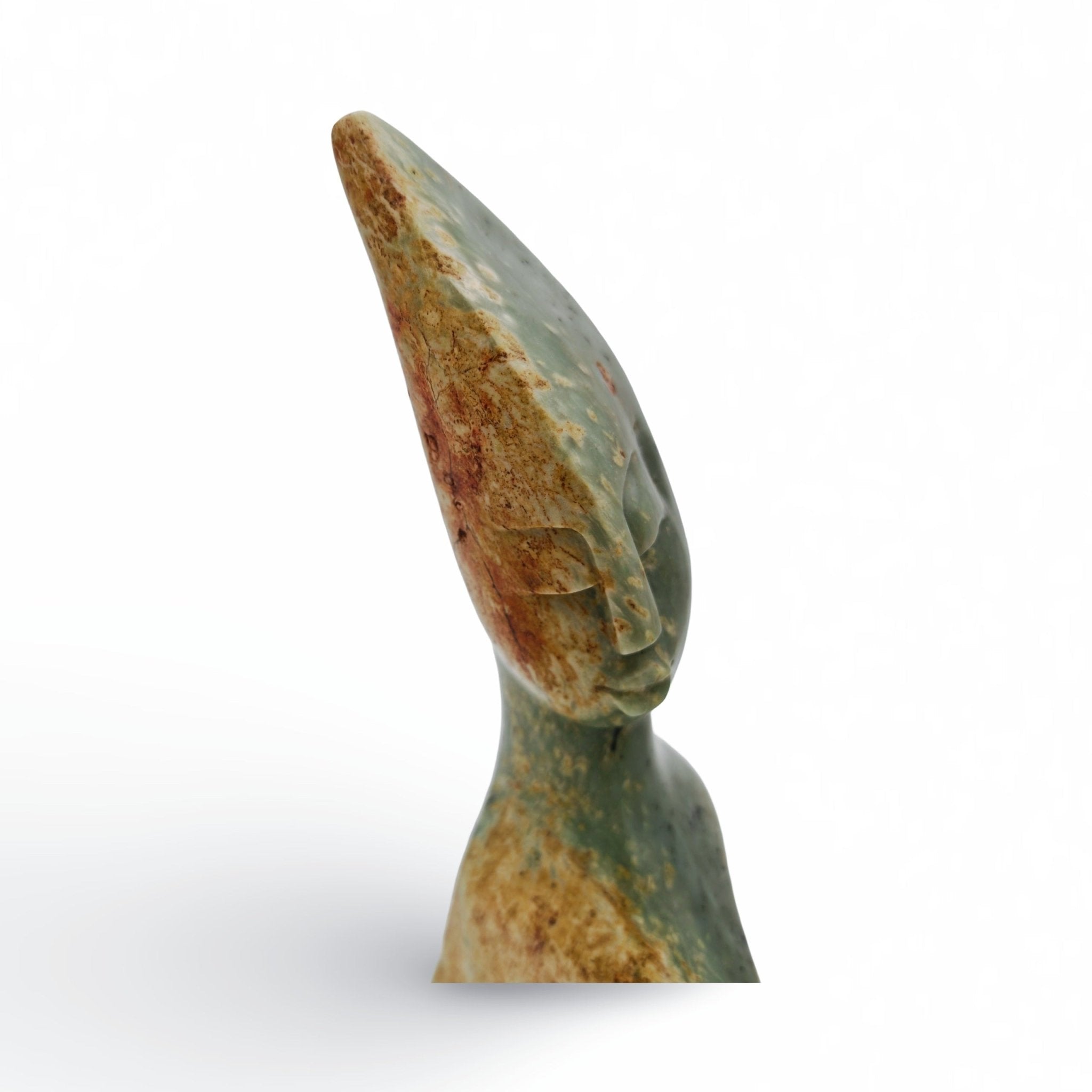 Abel Makuvise - Thinker - Shona - Art Shop - Kunst Skulptur aus Stein, dekorativ für den Aussenbereich und Interior