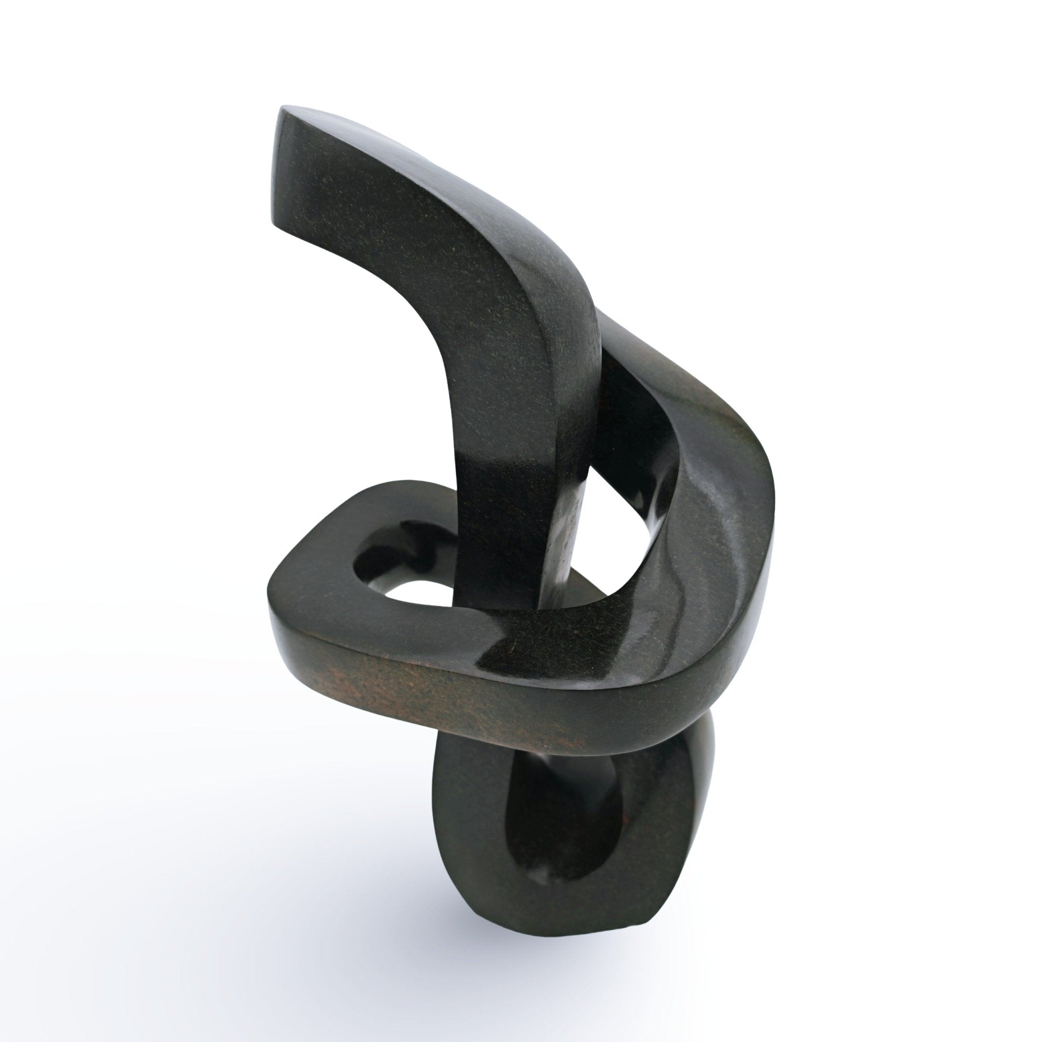 Blessing Mitorozo - Loop - Shona - Art Shop - Kunst Skulptur aus Stein, dekorativ für den Aussenbereich und Interior