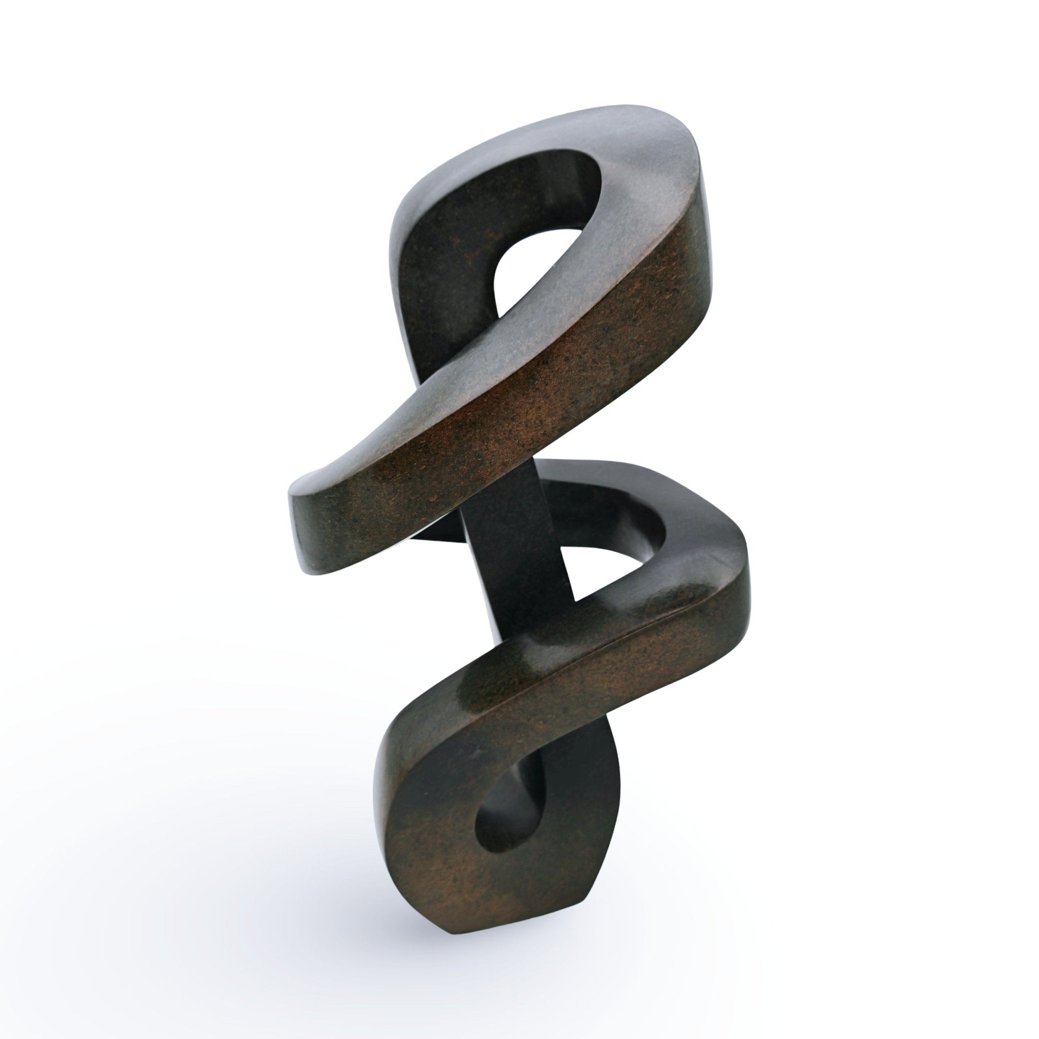 Blessing Mitorozo - Loop - Shona - Art Shop - Kunst Skulptur aus Stein, dekorativ für den Aussenbereich und Interior