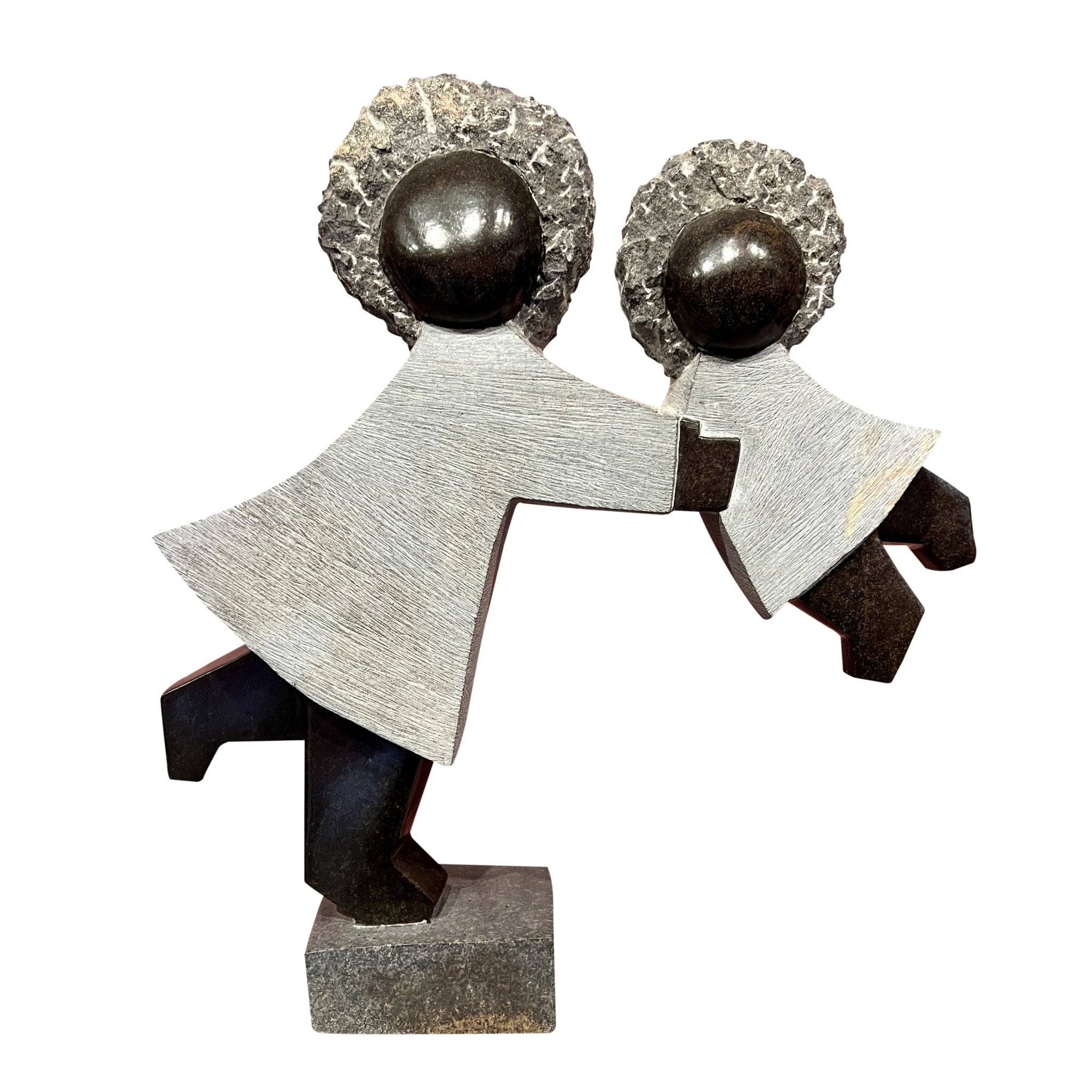 Dominic Benhura - Joy - Shona-Art Shop - Kunst Skulptur aus Stein, dekorativ für den Aussenbereich und Interior