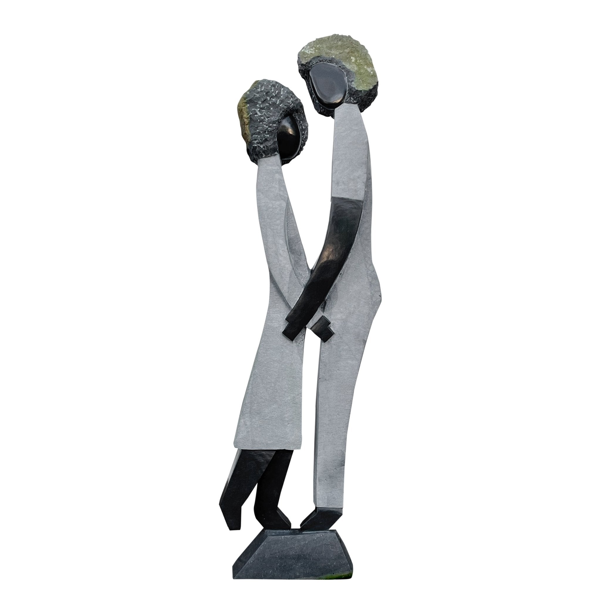 Dominic Benhura - Lovers - Shona-Art Shop - Kunst Skulptur aus Stein, dekorativ für den Aussenbereich und Interior