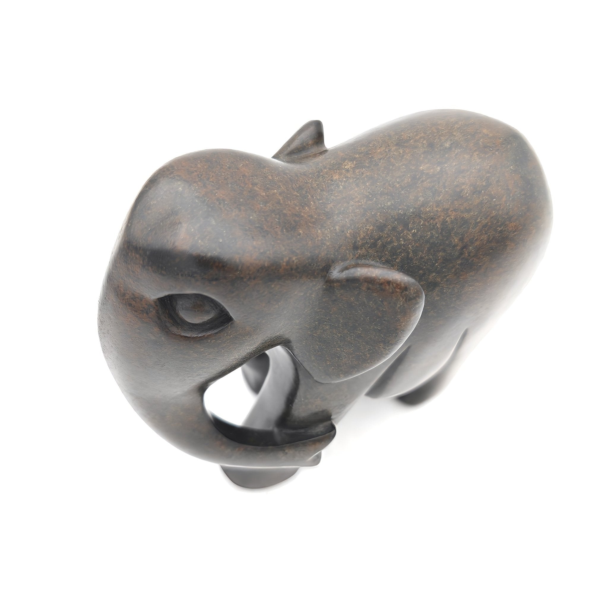 Gift Seda - Elefant - Shona - Art Shop - Kunst Skulptur aus Stein, dekorativ für den Aussenbereich und Interior