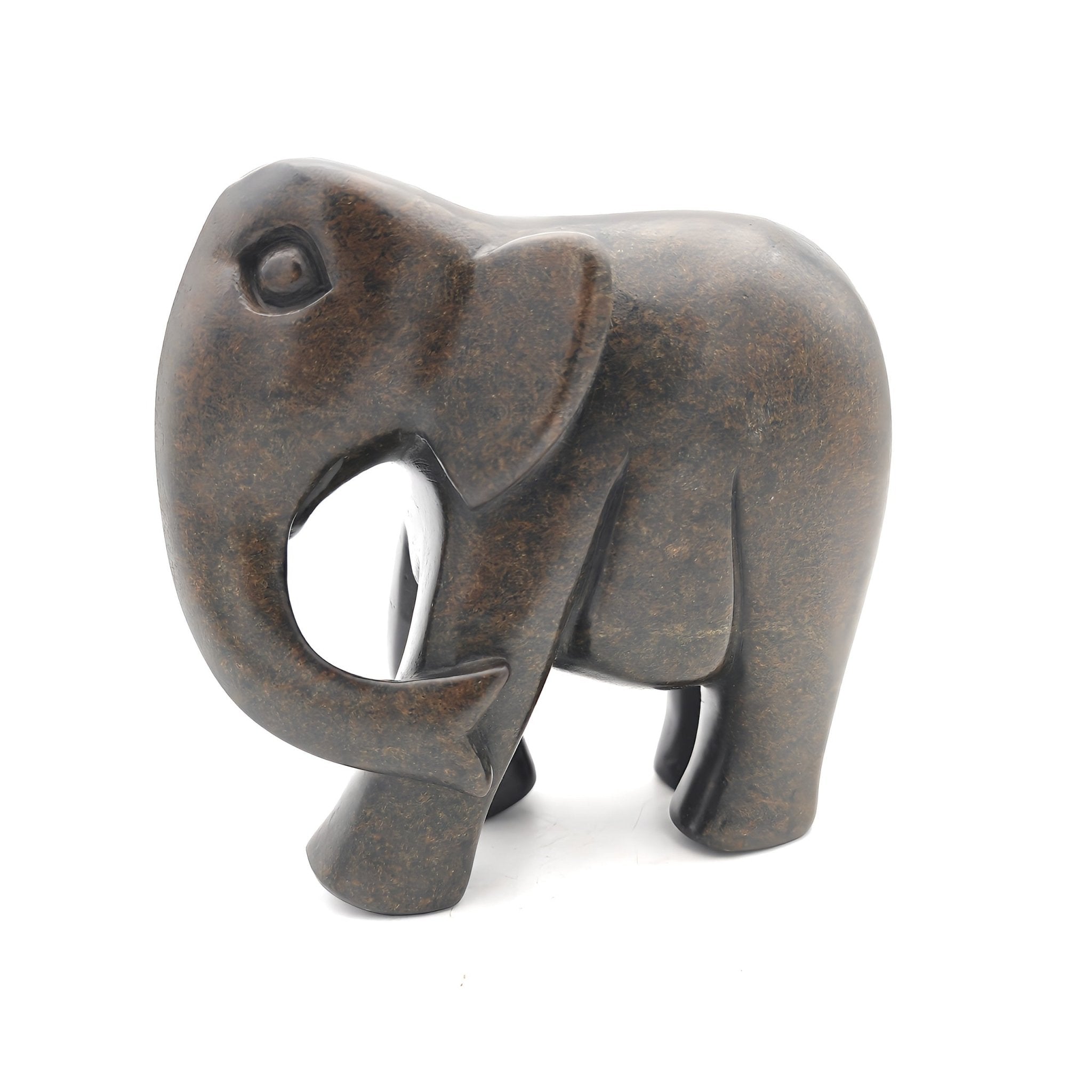 Gift Seda - Elefant - Shona - Art Shop - Kunst Skulptur aus Stein, dekorativ für den Aussenbereich und Interior