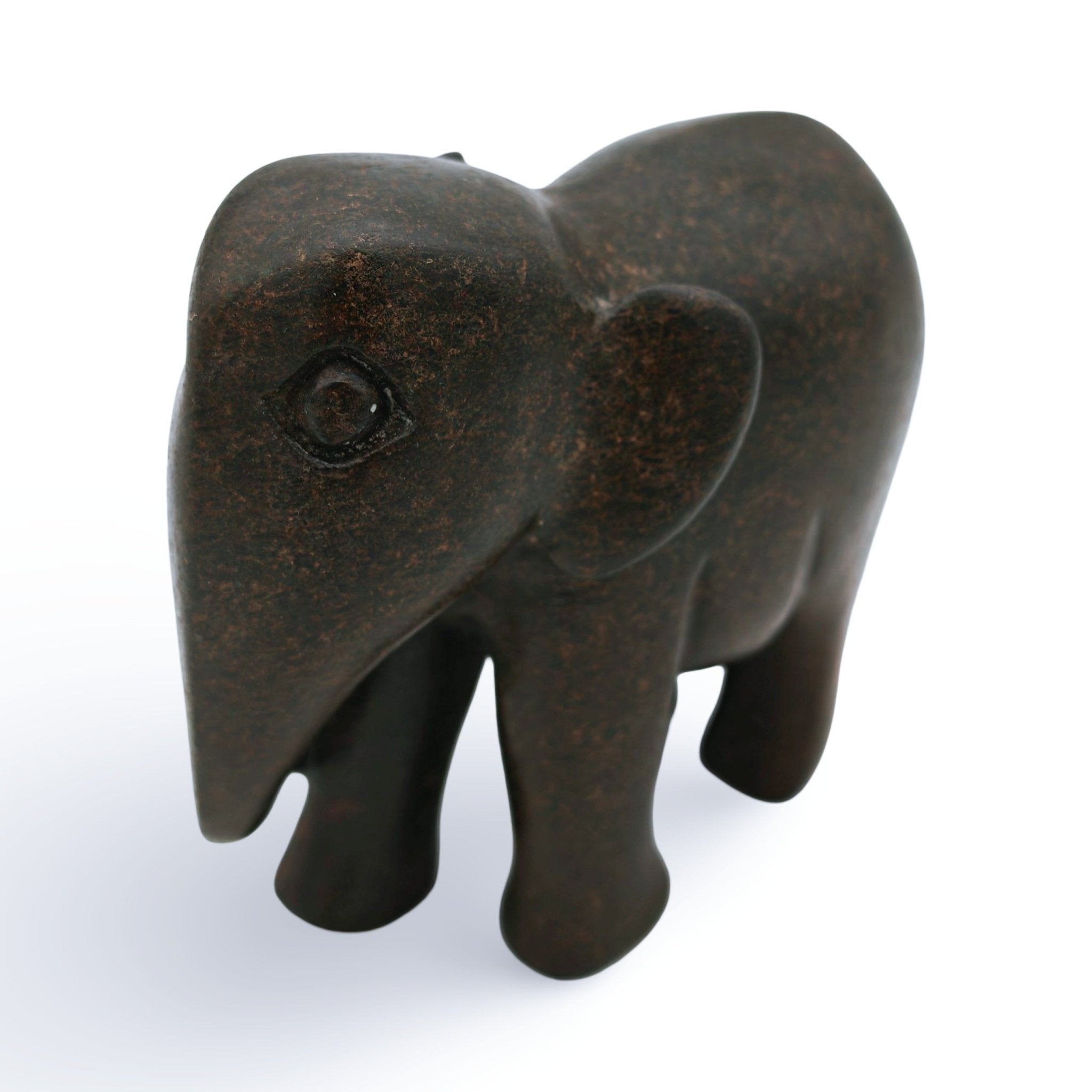 Gift Seda - Elephant - Shona - Art Shop - Kunst Skulptur aus Stein, dekorativ für den Aussenbereich und Interior