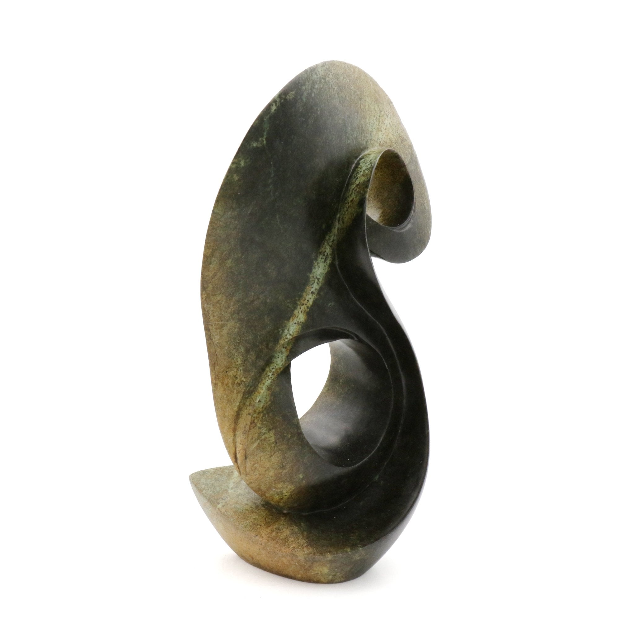 Jona Mbewe - Life in Motion - Shona-Art Shop - Kunst Skulptur aus Stein, dekorativ für den Aussenbereich und Interior