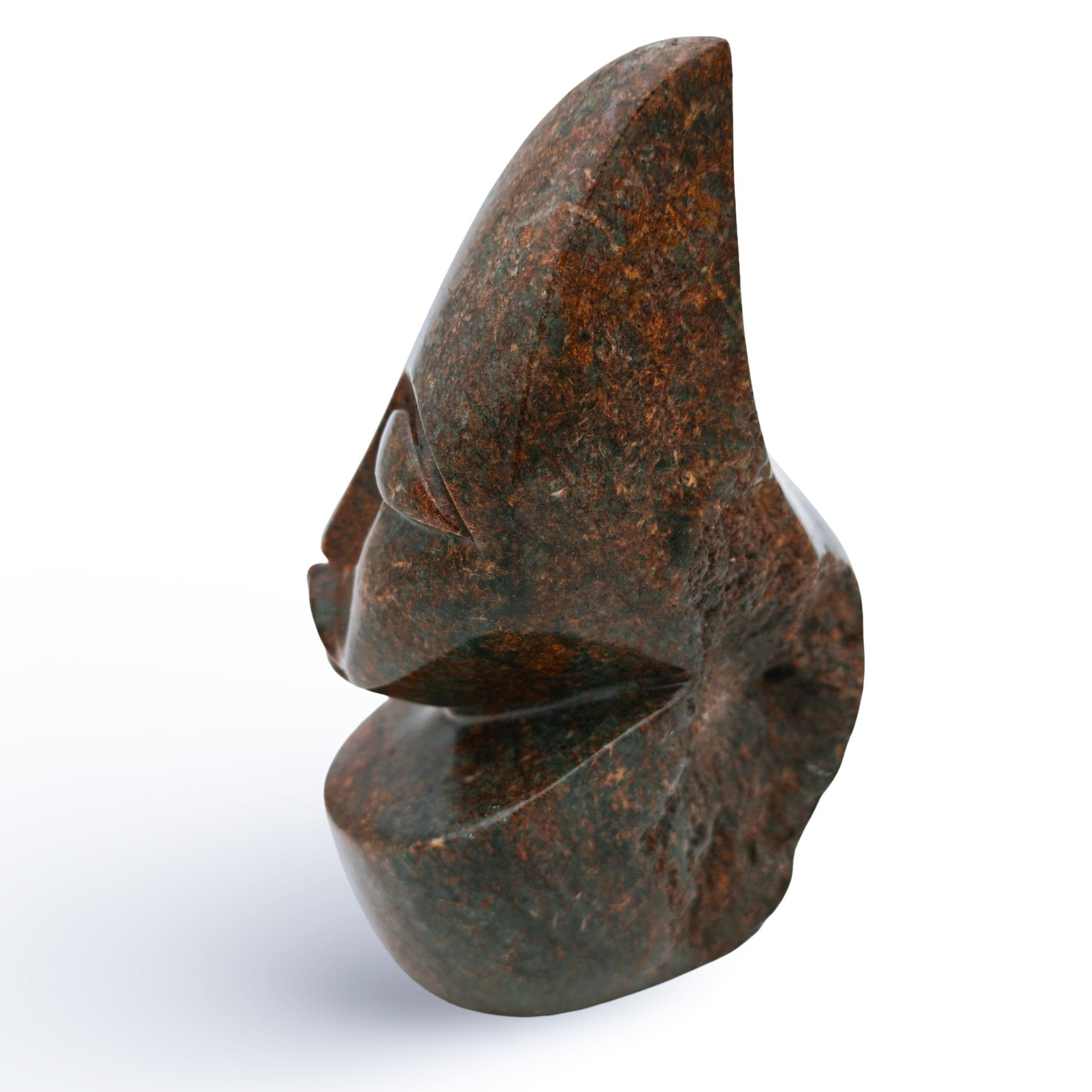 Moses Makuvise - Dreamer - Shona - Art Shop - Kunst Skulptur aus Stein, dekorativ für den Aussenbereich und Interior