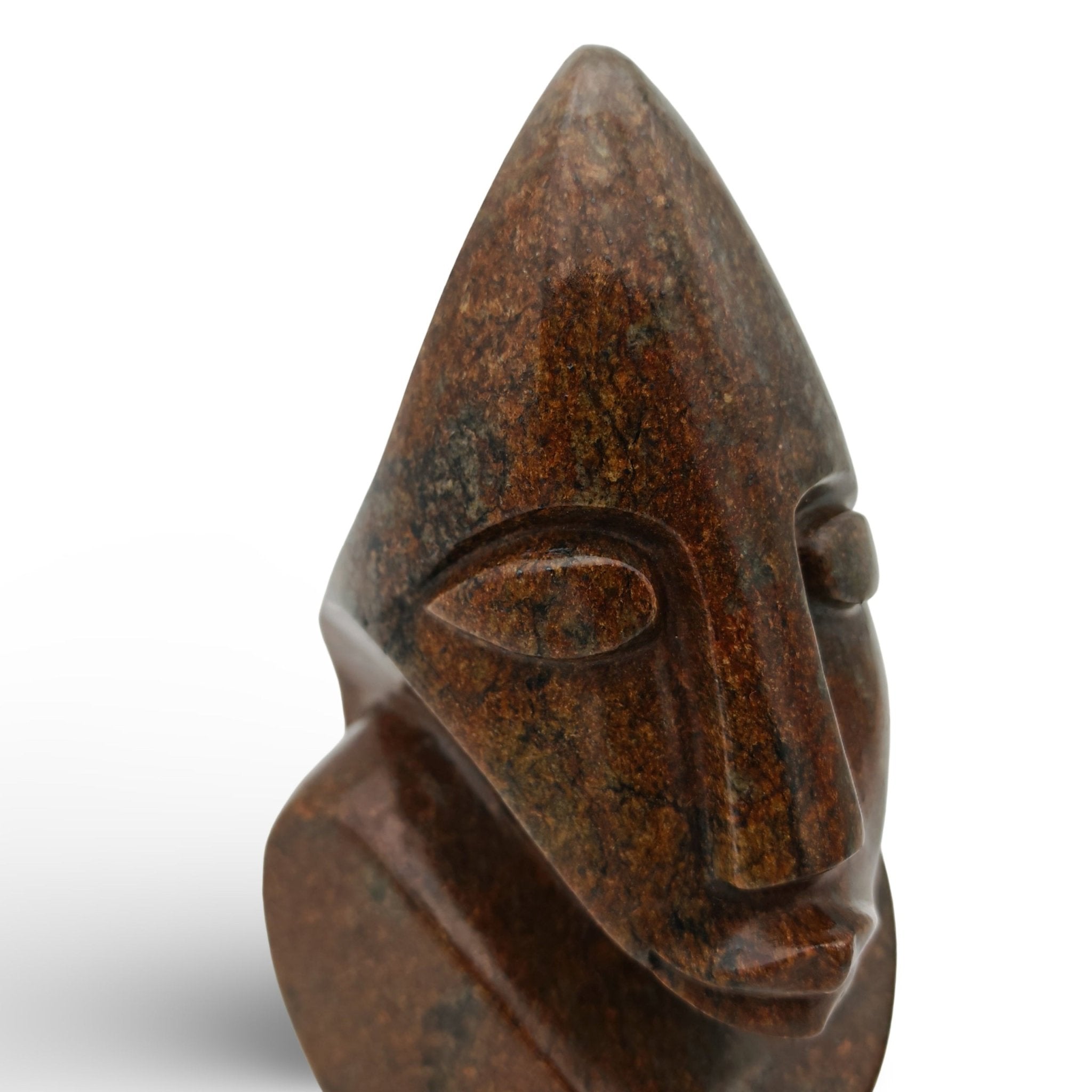 Moses Makuvise - Dreamer - Shona - Art Shop - Kunst Skulptur aus Stein, dekorativ für den Aussenbereich und Interior