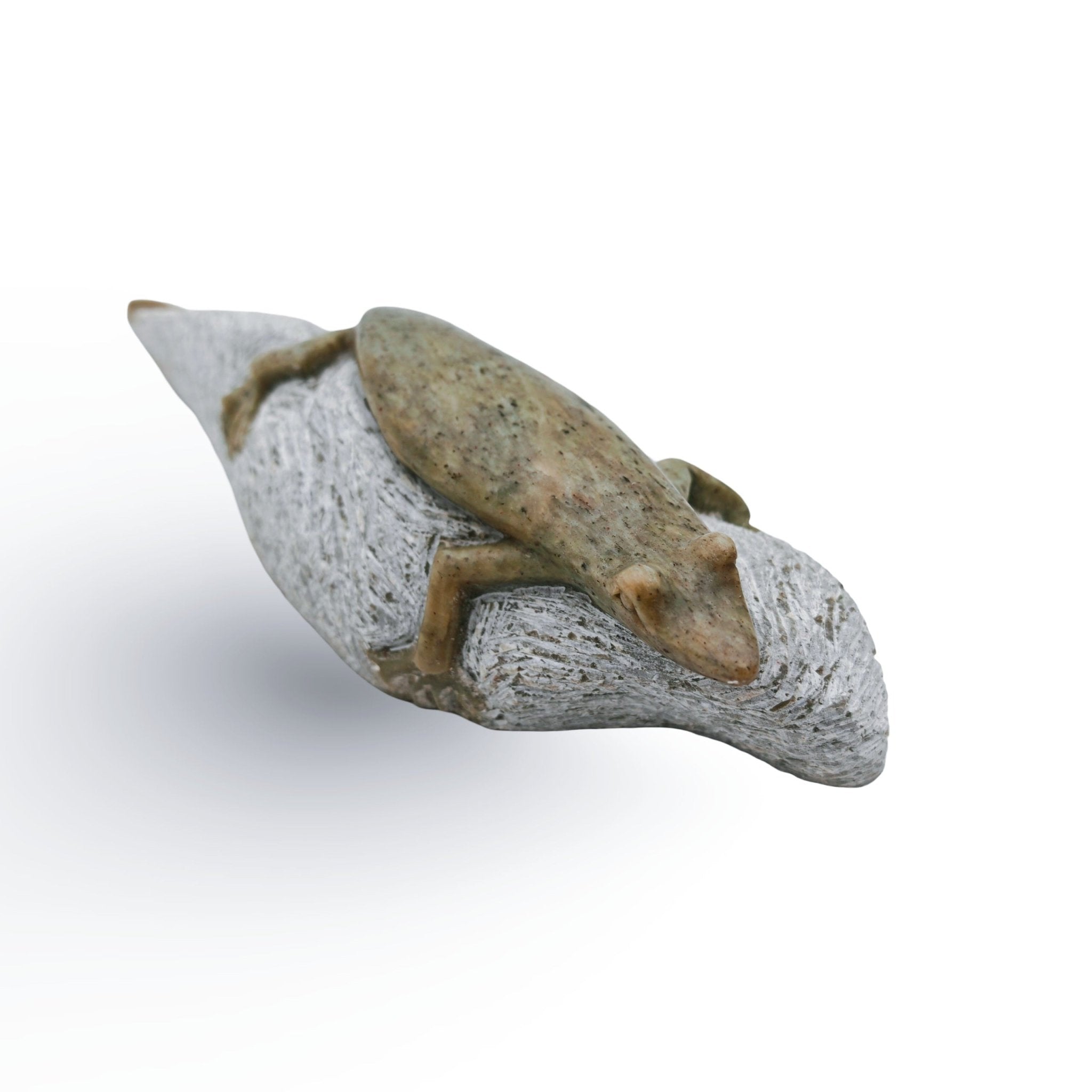 Ngoni Gatsi - Lizard - Shona - Art Shop - Kunst Skulptur aus Stein, dekorativ für den Aussenbereich und Interior