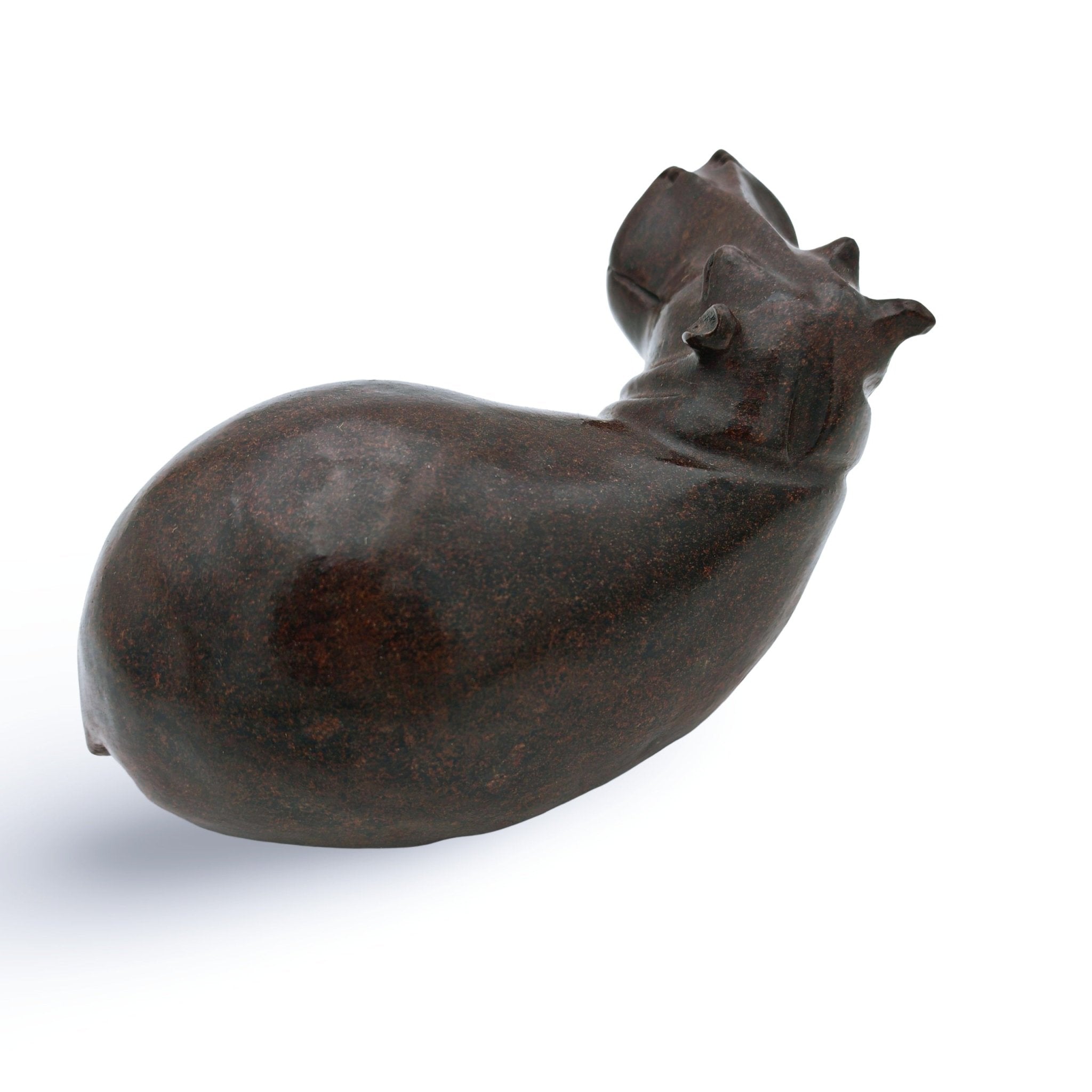 Nyasha Mabika - Hippo - Shona - Art Shop - Kunst Skulptur aus Stein, dekorativ für den Aussenbereich und Interior