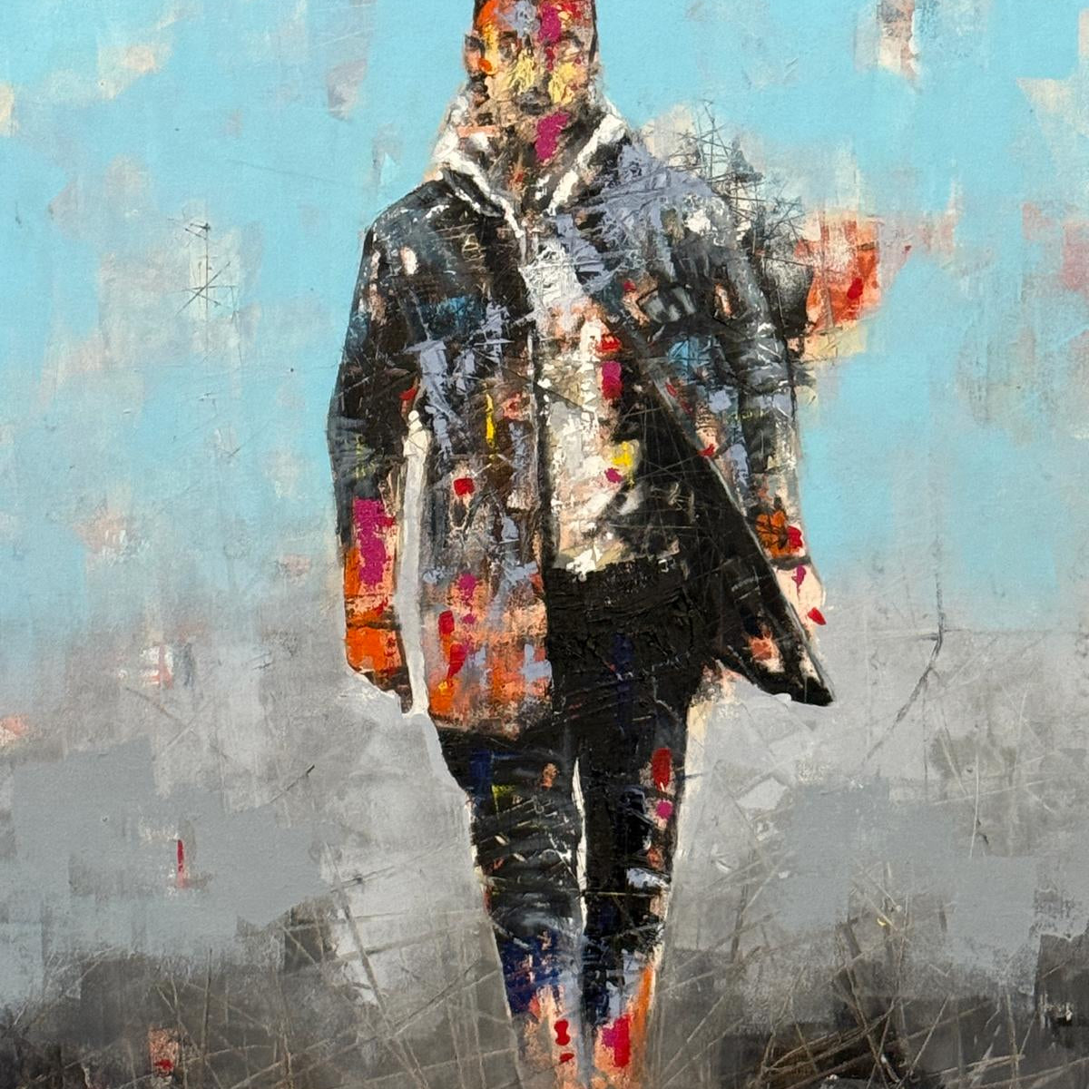 Obert Jongwe - Man on a Mission - Shona - Art Shop - Kunst Skulptur aus Stein, dekorativ für den Aussenbereich und Interior