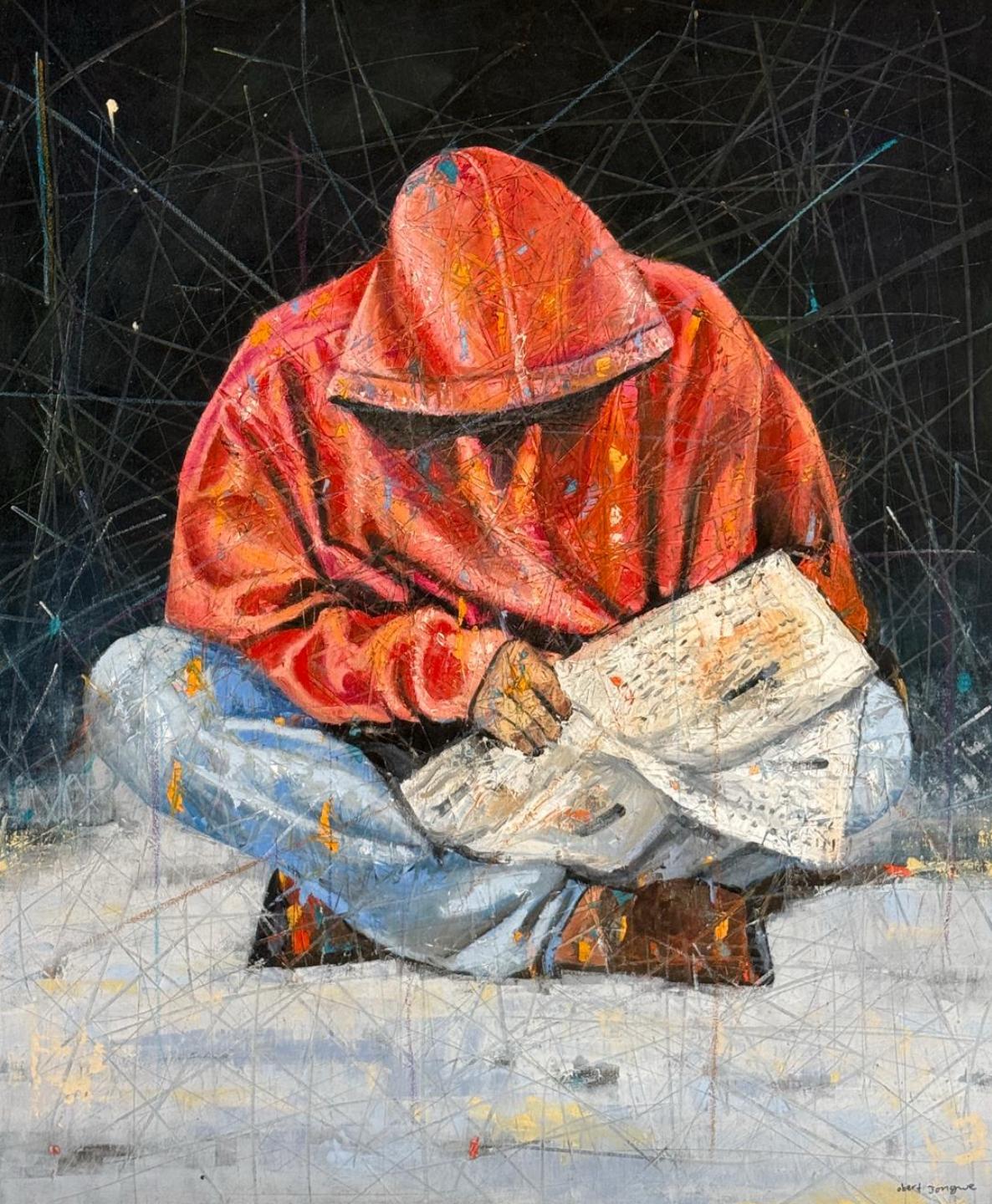 Obert Jongwe - On it - Shona - Art Shop - Kunst Skulptur aus Stein, dekorativ für den Aussenbereich und Interior