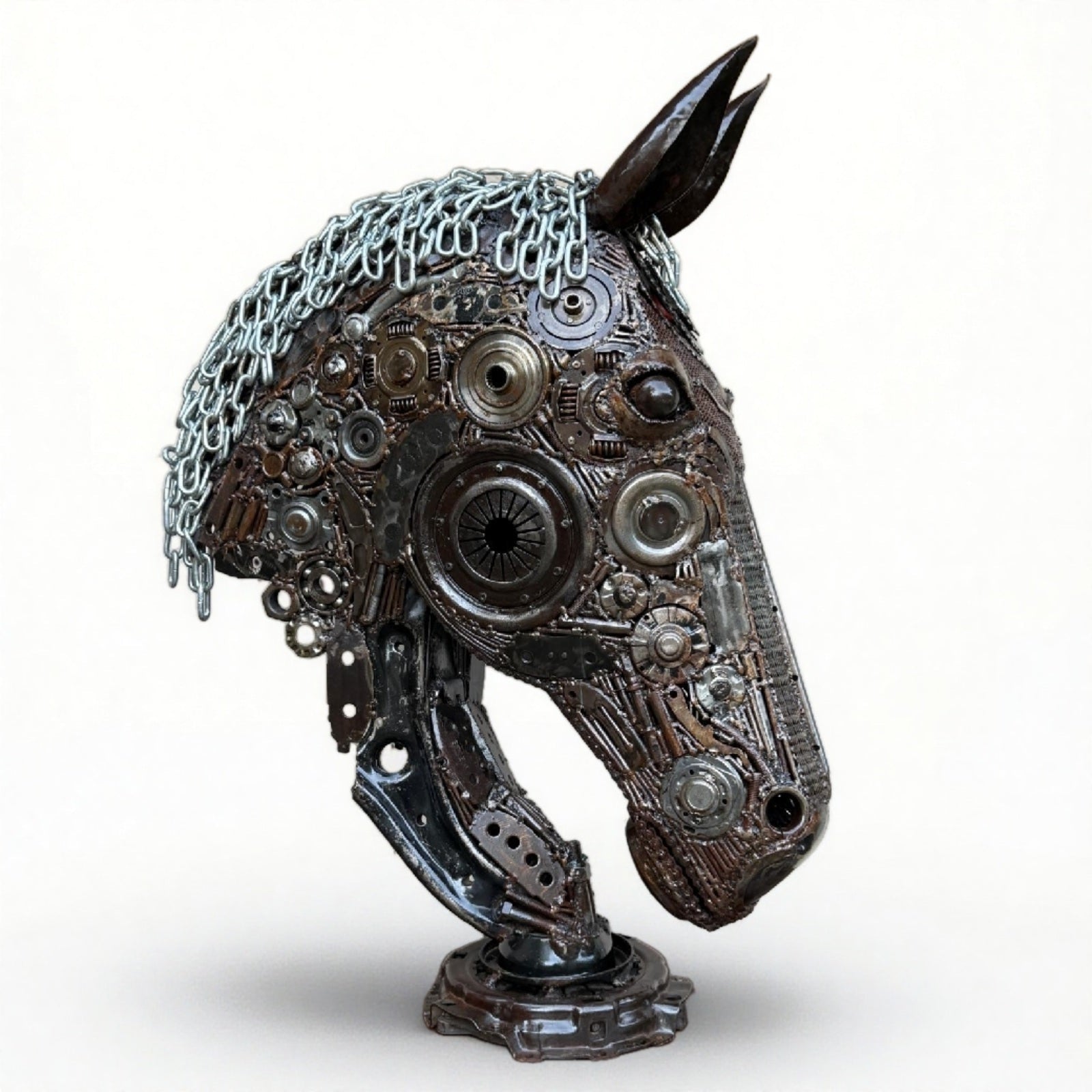 Ray Chataira - Horsehead - Shona - Art Shop - Kunst Skulptur aus Stein, dekorativ für den Aussenbereich und Interior