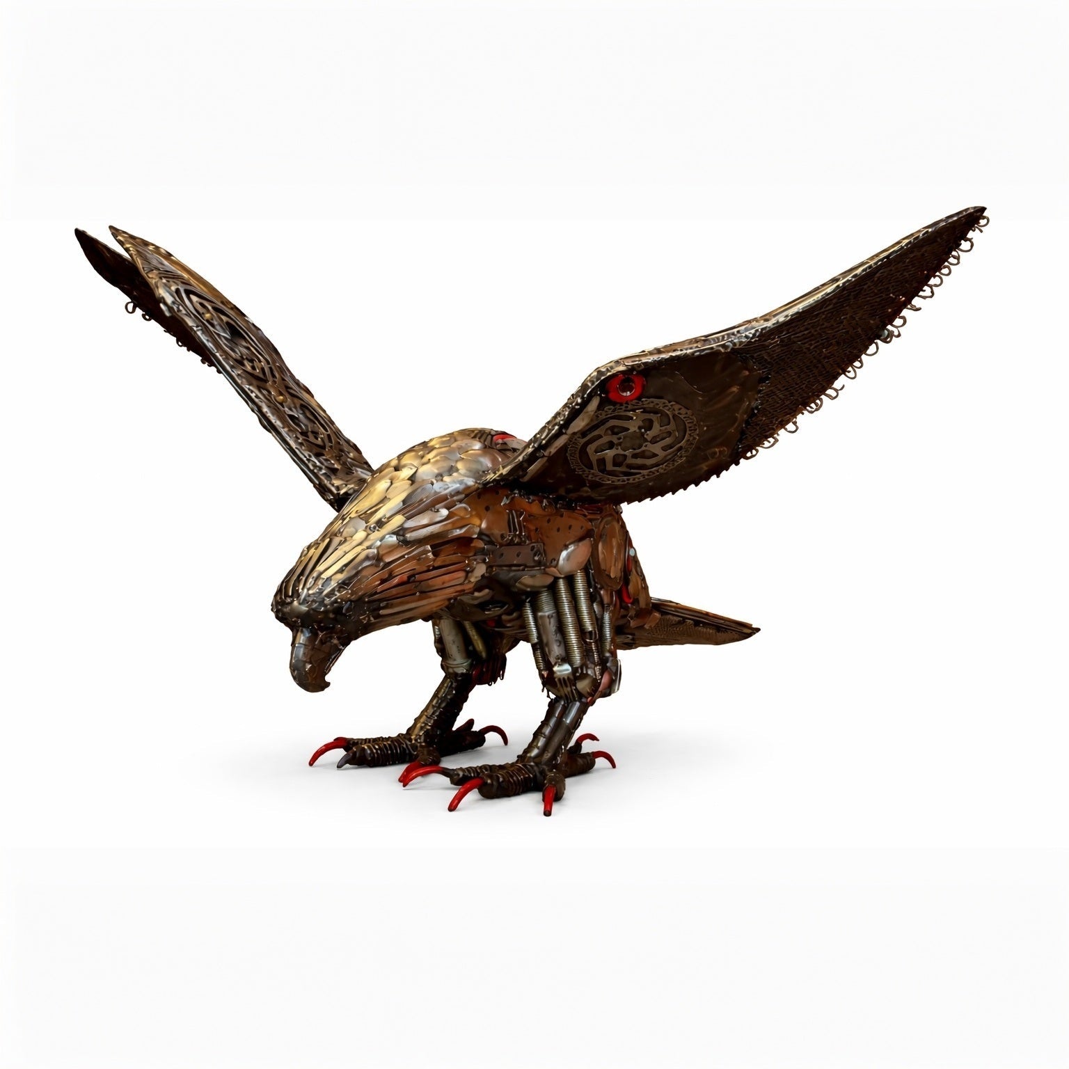 Ray Chataira - Landing Eagle - Shona - Art Shop - Kunst Skulptur aus Stein, dekorativ für den Aussenbereich und Interior