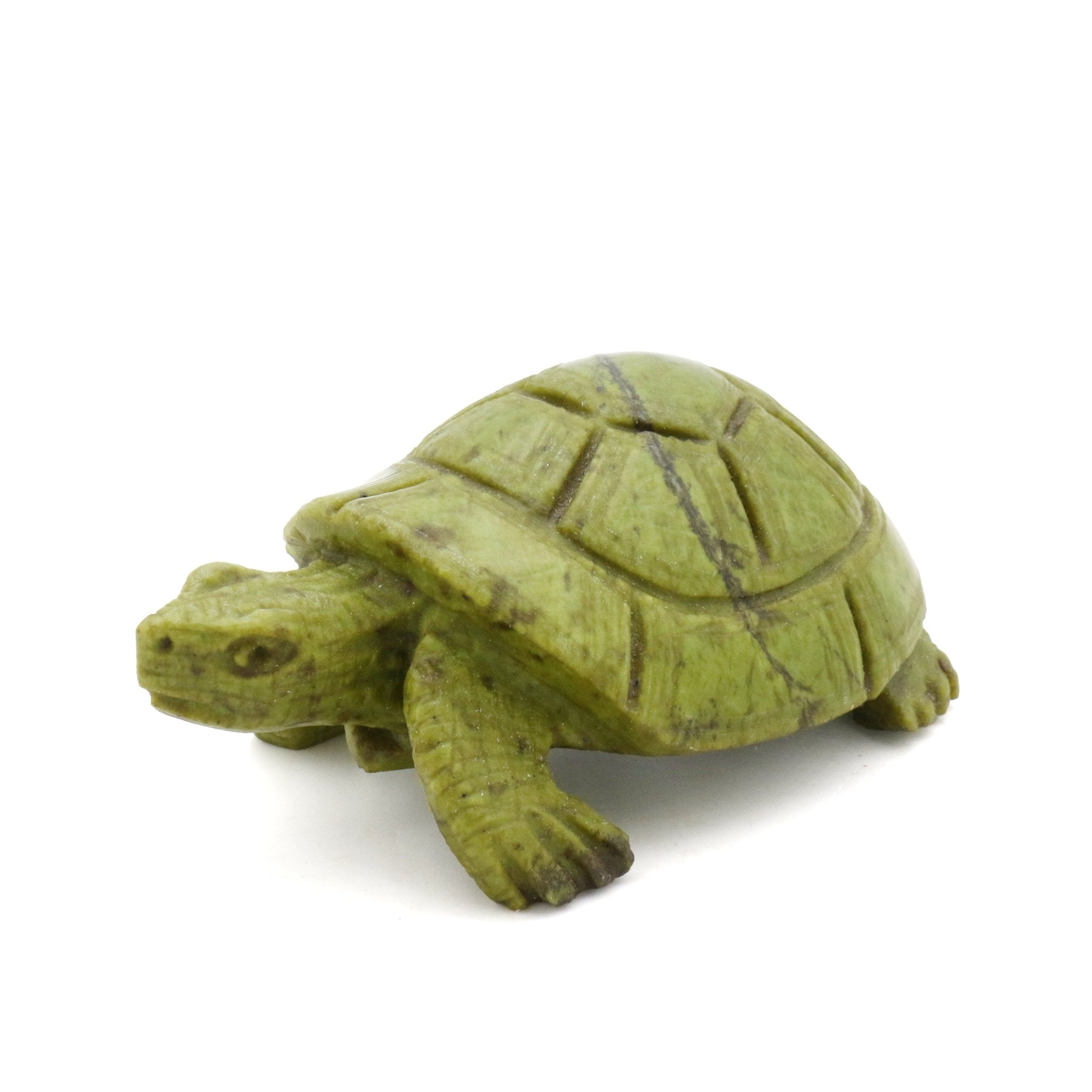 Simbarashe Madzivanyika - Turtle - Shona-Art Shop - Kunst Skulptur aus Stein, dekorativ für den Aussenbereich und Interior
