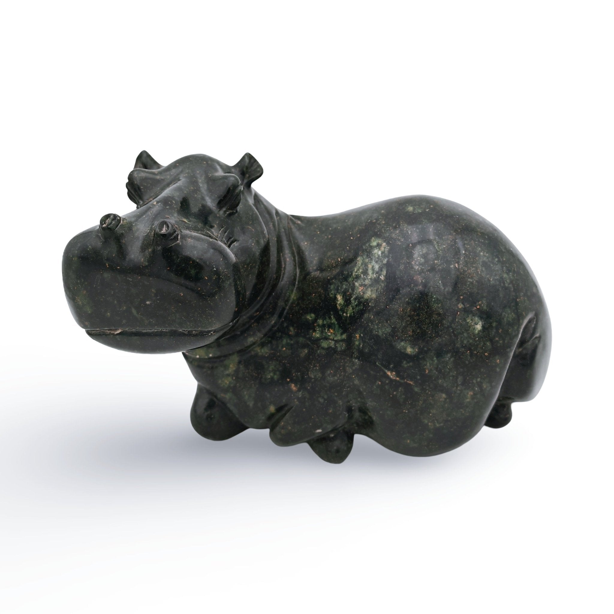 Timothy Rukodzi - Hippo - Shona - Art Shop - Kunst Skulptur aus Stein, dekorativ für den Aussenbereich und Interior