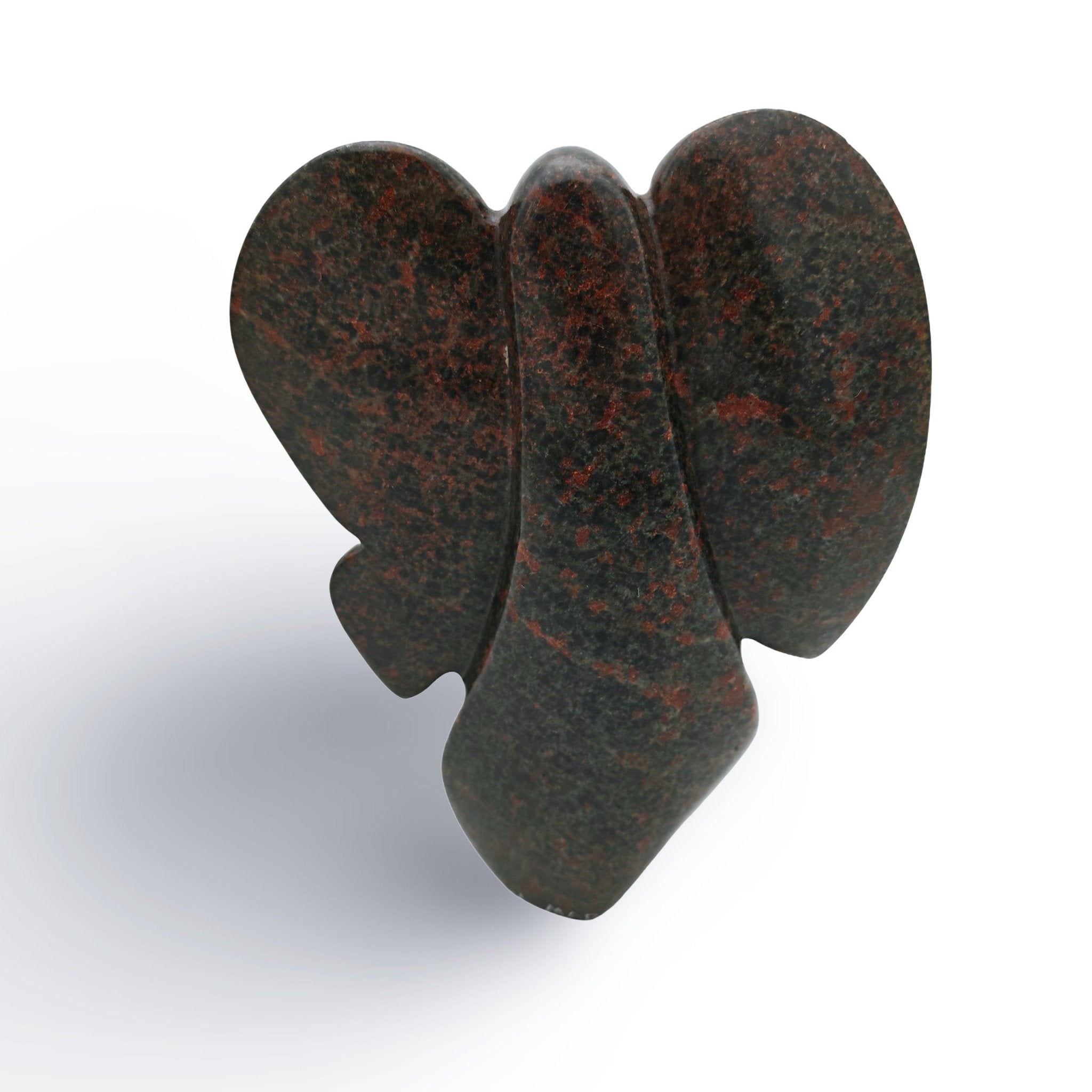 Walter Maponga - Elephants - Shona - Art Shop - Kunst Skulptur aus Stein, dekorativ für den Aussenbereich und Interior