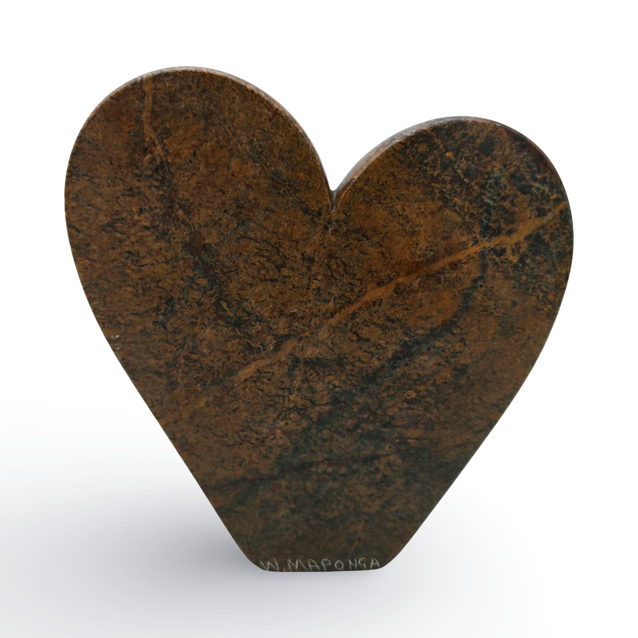 Walter Maponga - Lovers - Shona - Art Shop - Kunst Skulptur aus Stein, dekorativ für den Aussenbereich und Interior