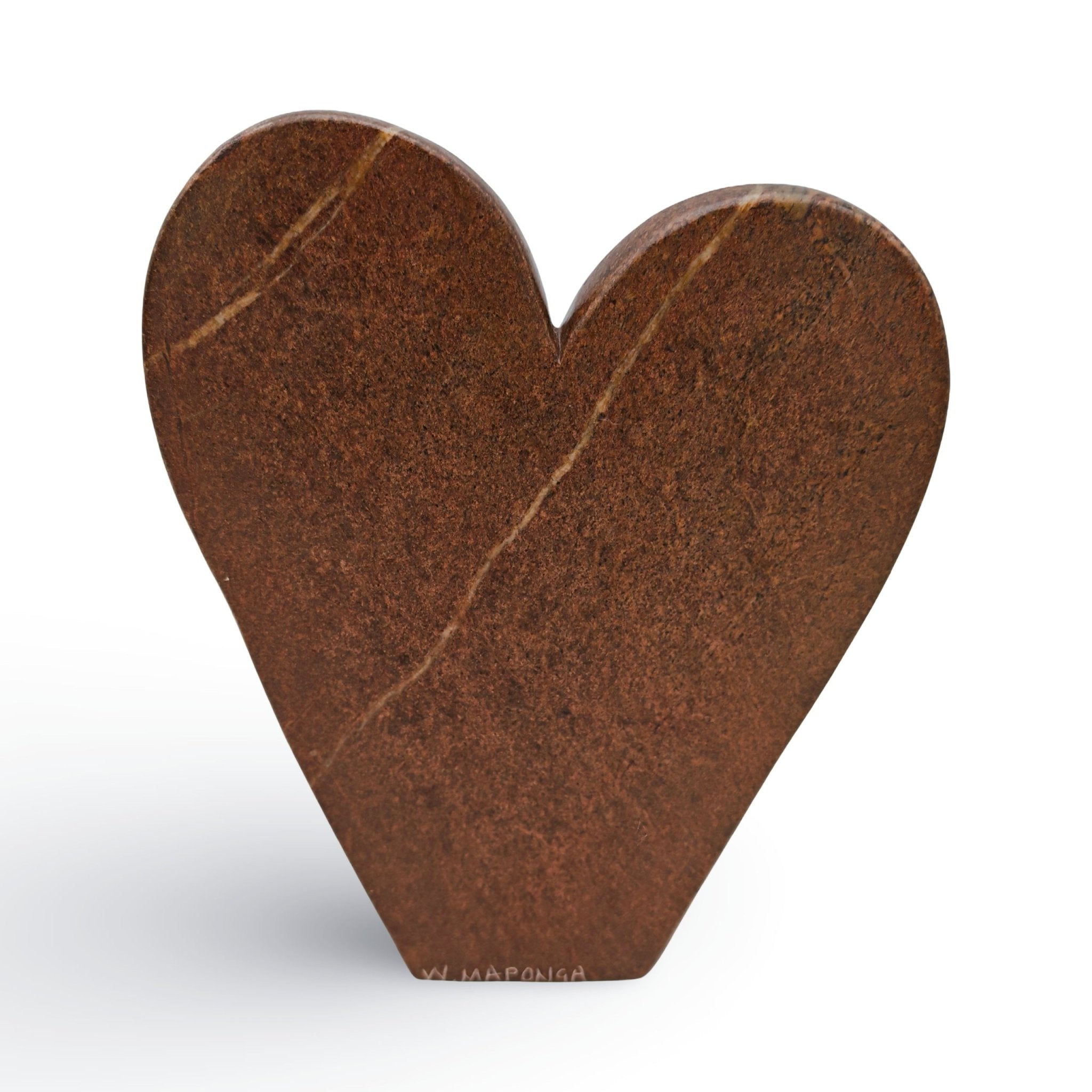 Walter Maponga - Lovers - Shona - Art Shop - Kunst Skulptur aus Stein, dekorativ für den Aussenbereich und Interior