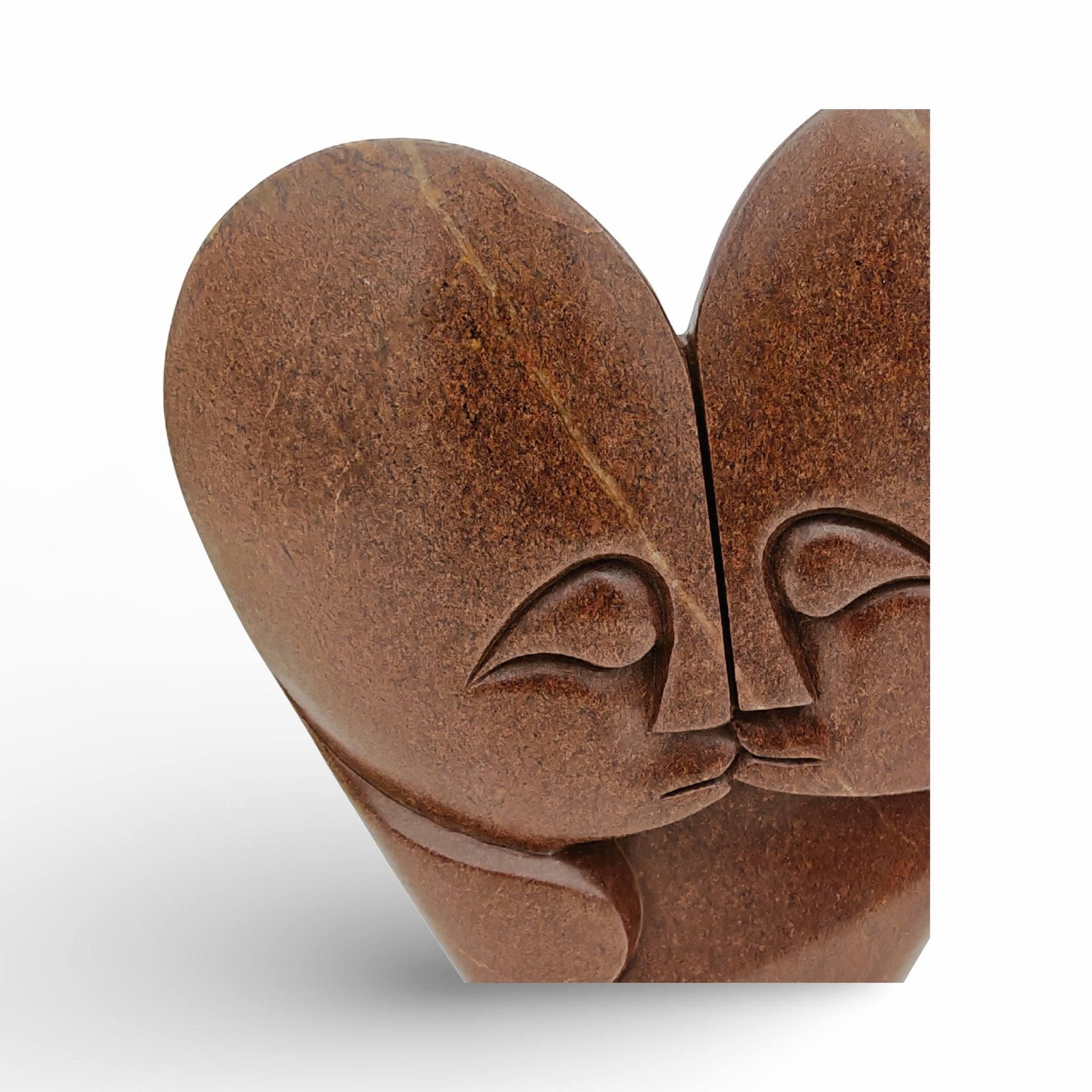 Walter Maponga - Lovers - Shona - Art Shop - Kunst Skulptur aus Stein, dekorativ für den Aussenbereich und Interior