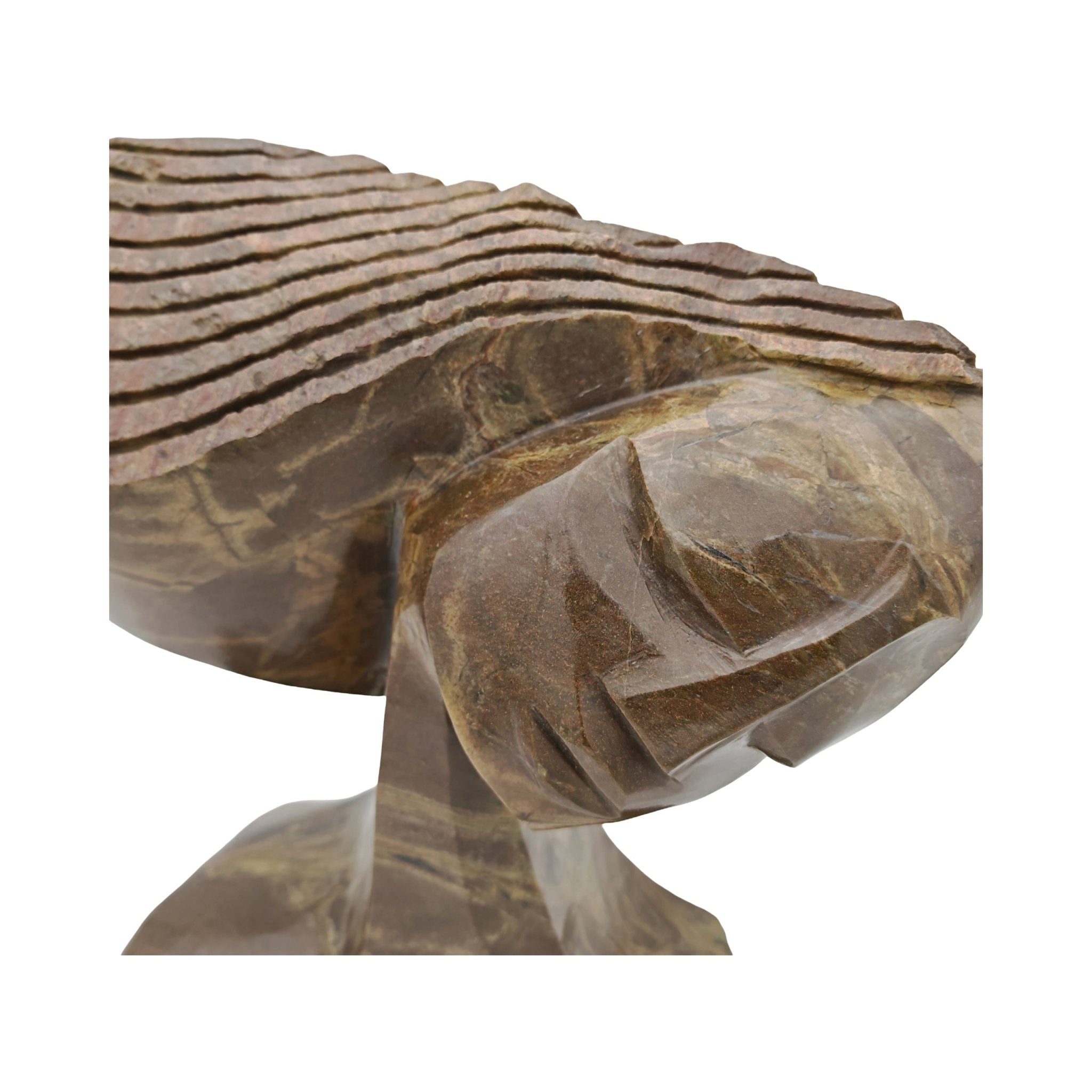 Witness Bonjisi - Beautiful Woman - Shona - Art Shop - Kunst Skulptur aus Stein, dekorativ für den Aussenbereich und Interior