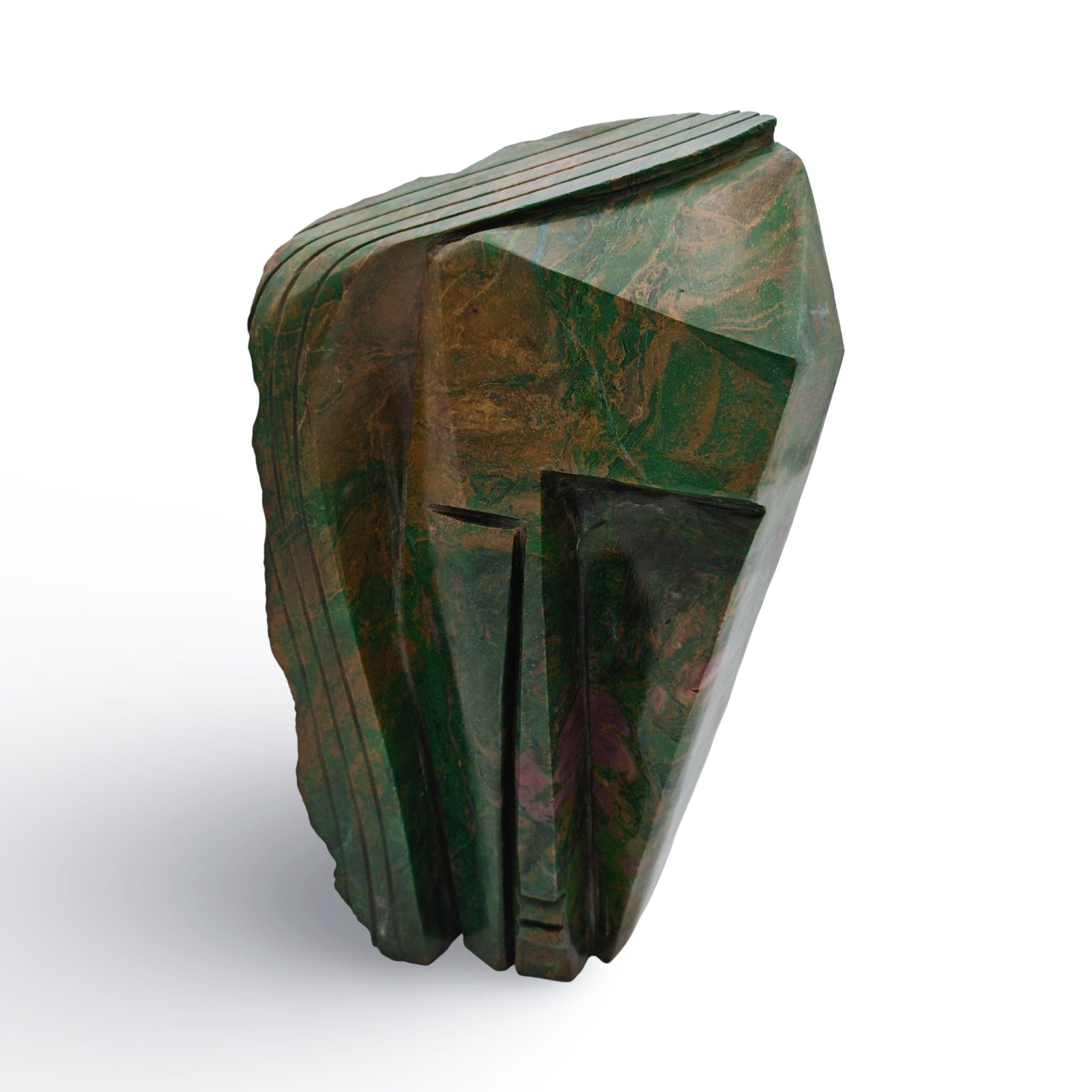 Witness Bonjisi - Wise Man - Shona - Art Shop - Kunst Skulptur aus Stein, dekorativ für den Aussenbereich und Interior