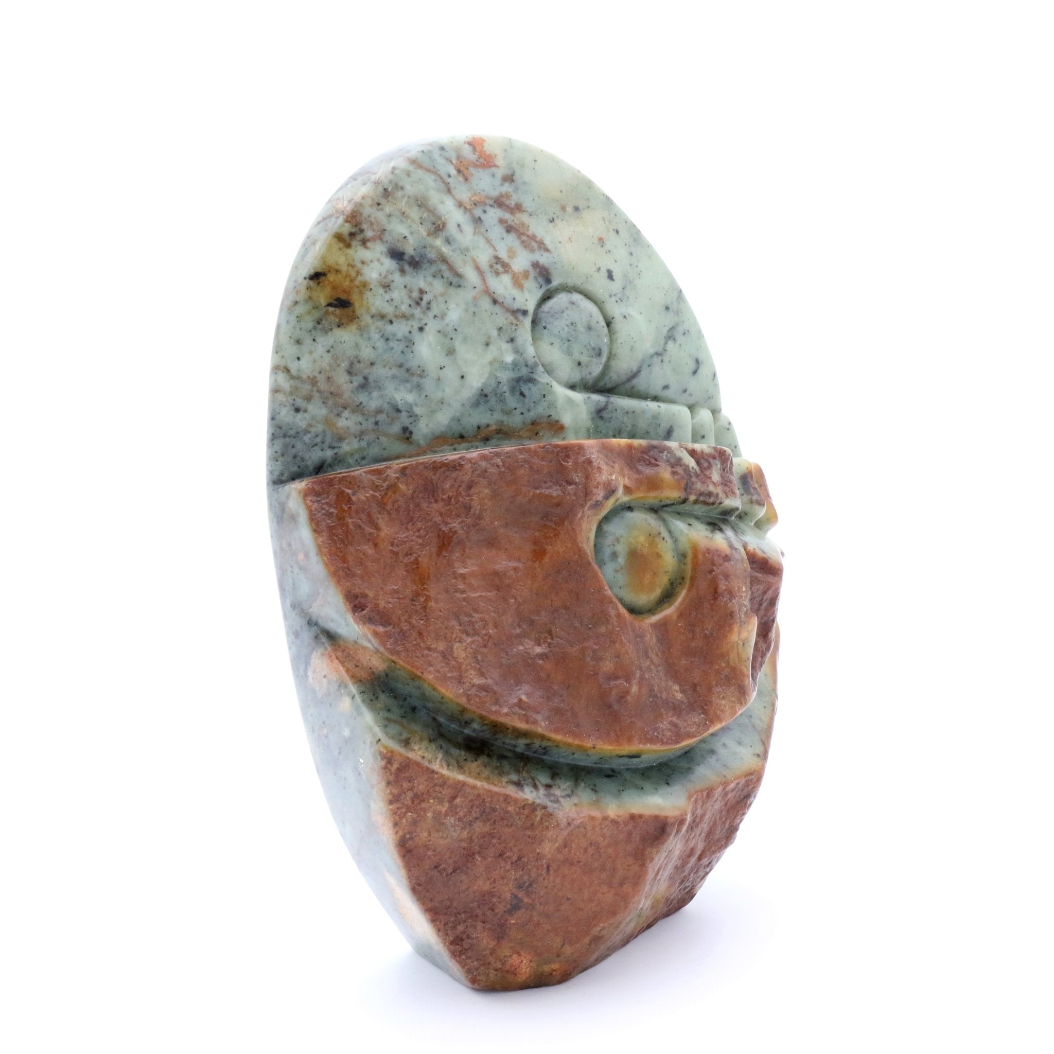 Abel Makuvise - Twins - Shona-Art Shop - Kunst Skulptur aus Stein, dekorativ für den Aussenbereich und Interior