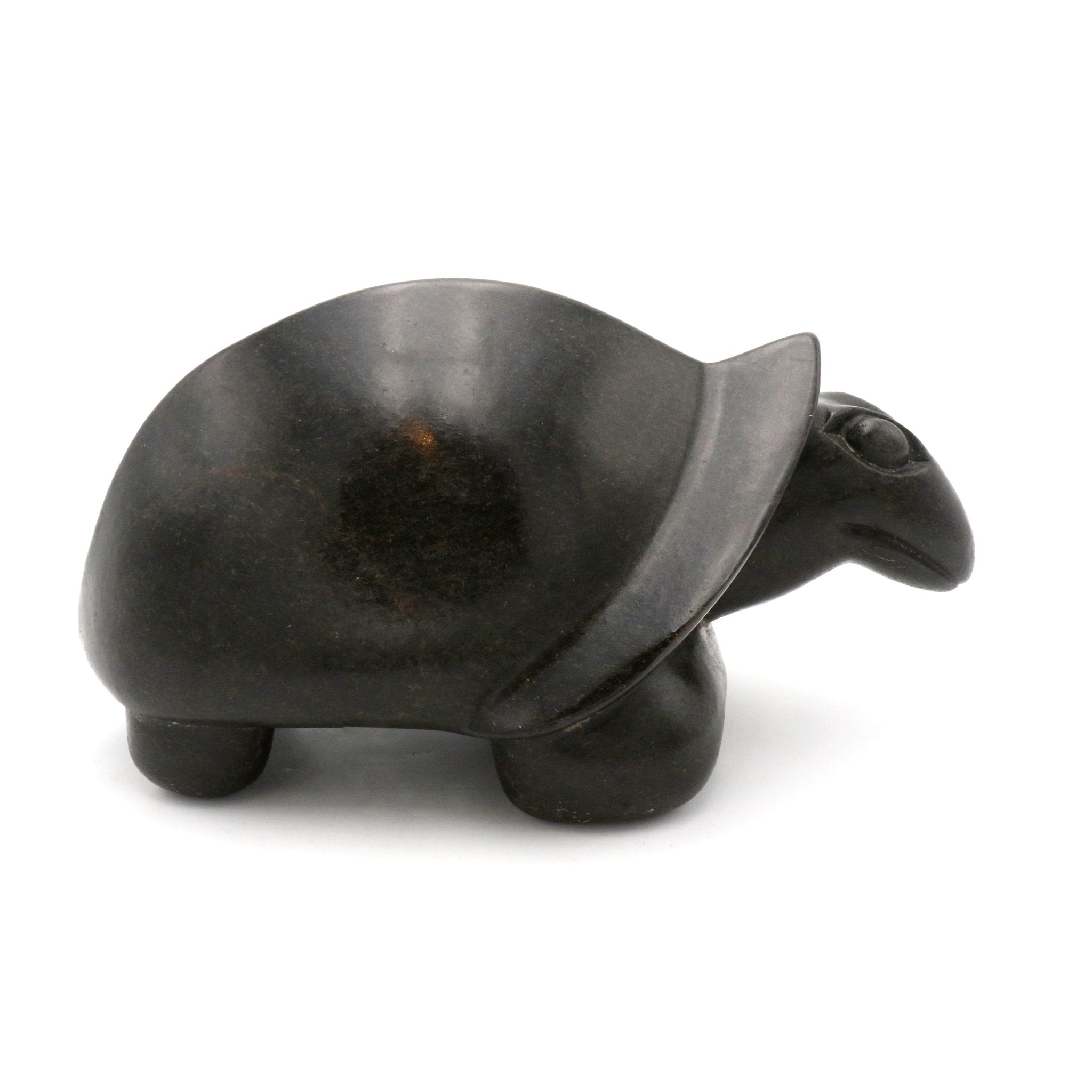 Bickson Chintema - Turtle - Shona-Art Shop - Kunst Skulptur aus Stein, dekorativ für den Aussenbereich und Interior