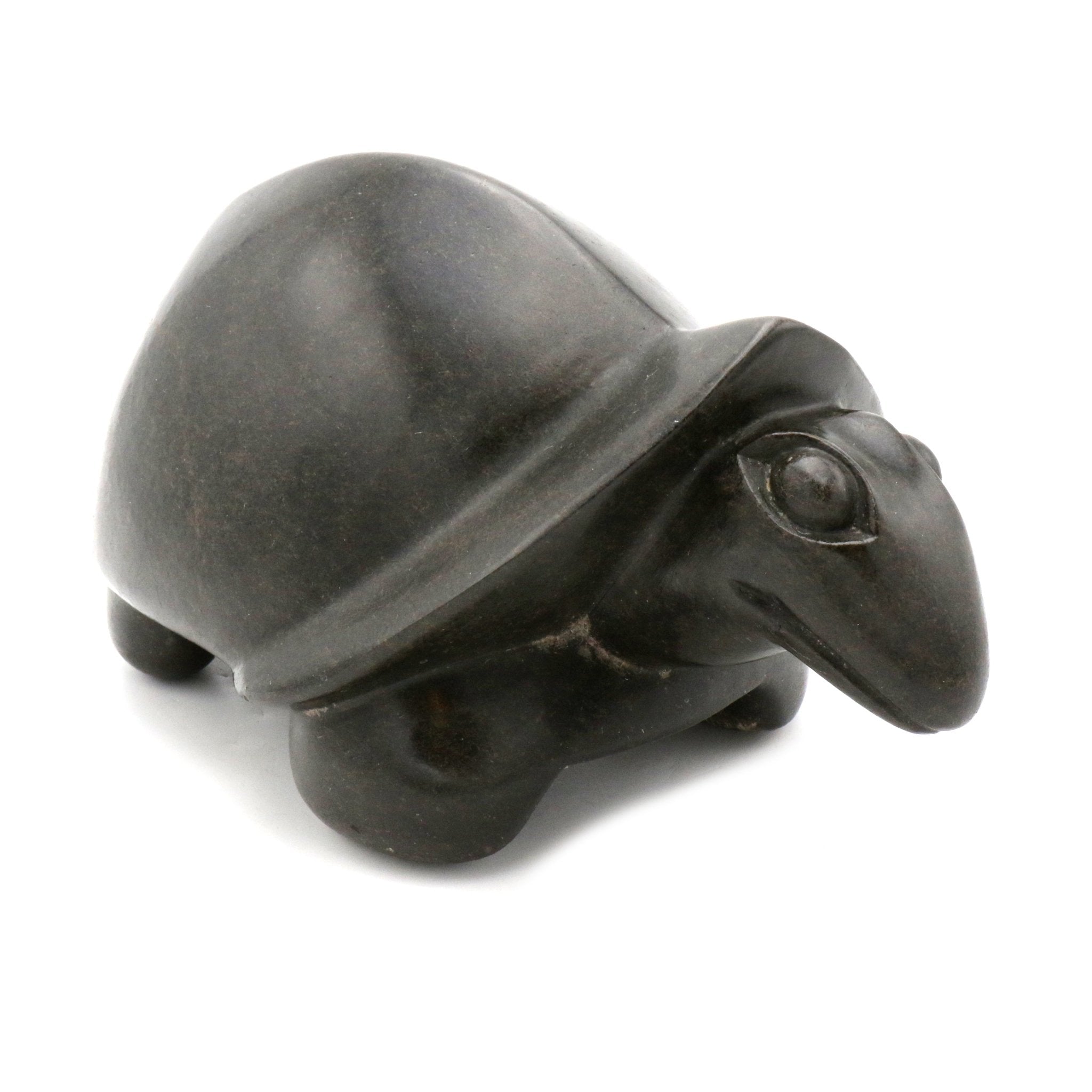 Bickson Chintema - Turtle - Shona-Art Shop - Kunst Skulptur aus Stein, dekorativ für den Aussenbereich und Interior