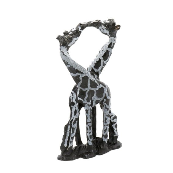 Bonface Muropa - Giraffe - Shona-Art Shop - Kunst Skulptur aus Stein, dekorativ für den Aussenbereich und Interior