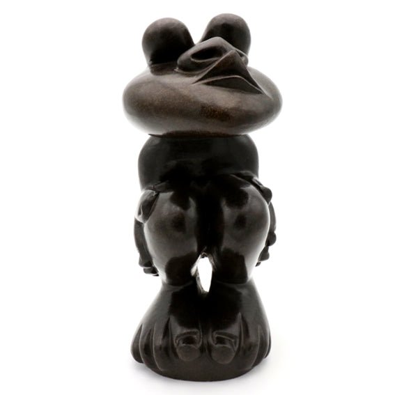 David Mushonga - Bushman - Shona-Art Shop - Kunst Skulptur aus Stein, dekorativ für den Aussenbereich und Interior