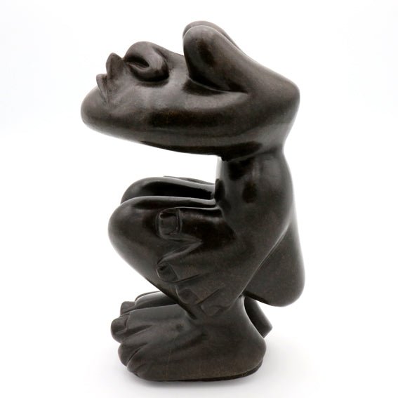 David Mushonga - Bushman - Shona-Art Shop - Kunst Skulptur aus Stein, dekorativ für den Aussenbereich und Interior