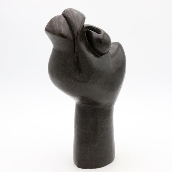 David Mushonga - Kissing - Shona-Art Shop - Kunst Skulptur aus Stein, dekorativ für den Aussenbereich und Interior