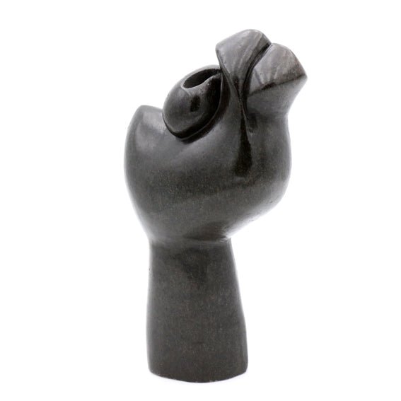 David Mushonga - Kissing - Shona-Art Shop - Kunst Skulptur aus Stein, dekorativ für den Aussenbereich und Interior