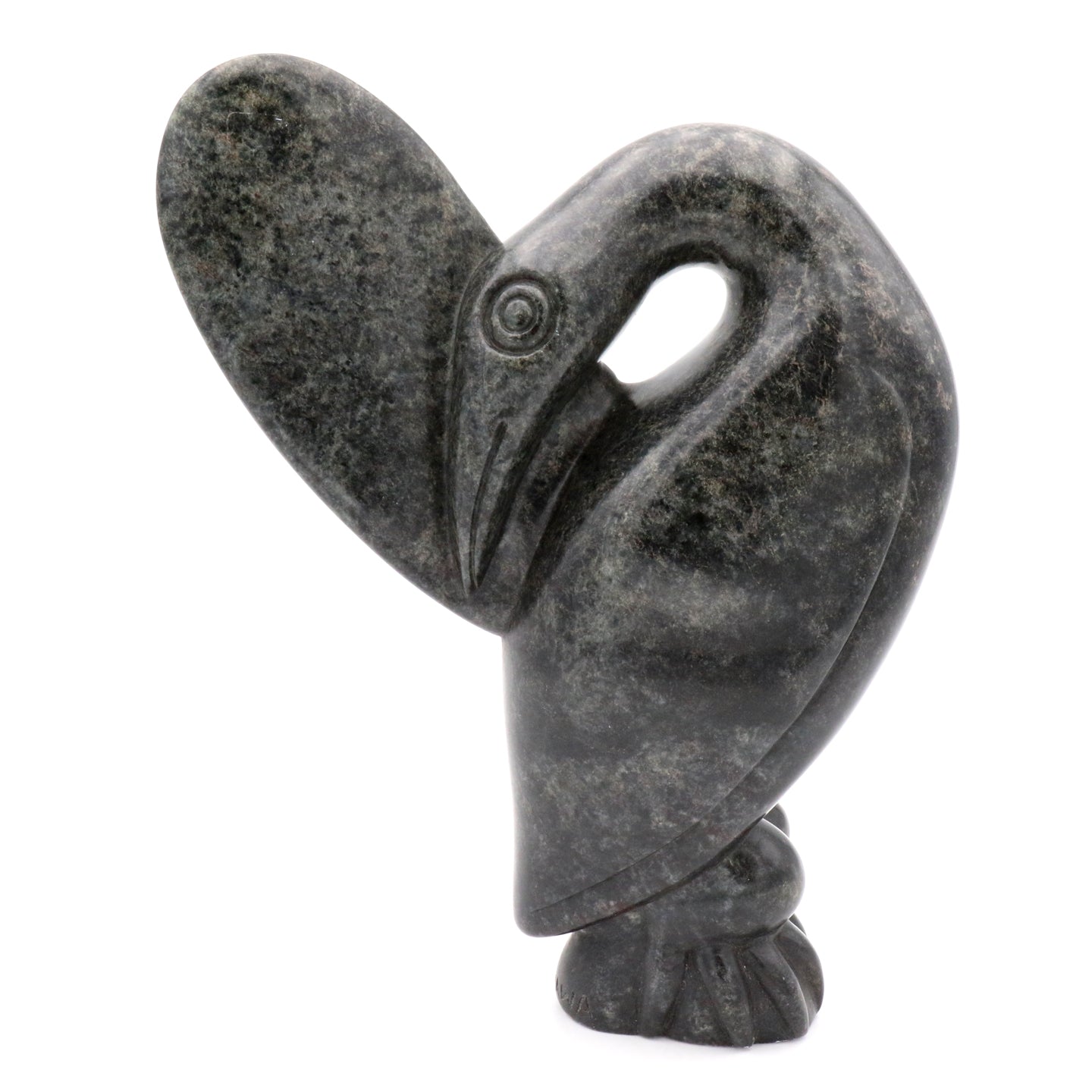Edward Chiwawa - Bird - Shona-Art Shop - Kunst Skulptur aus Stein, dekorativ für den Aussenbereich und Interior