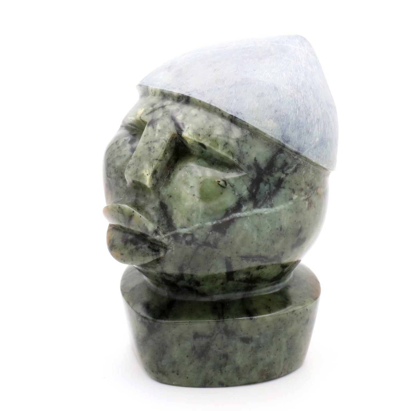 Enny Spare - Head - Shona-Art Shop - Kunst Skulptur aus Stein, dekorativ für den Aussenbereich und Interior
