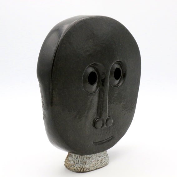 Gift Bangura - Sun Head - Shona-Art Shop - Kunst Skulptur aus Stein, dekorativ für den Aussenbereich und Interior