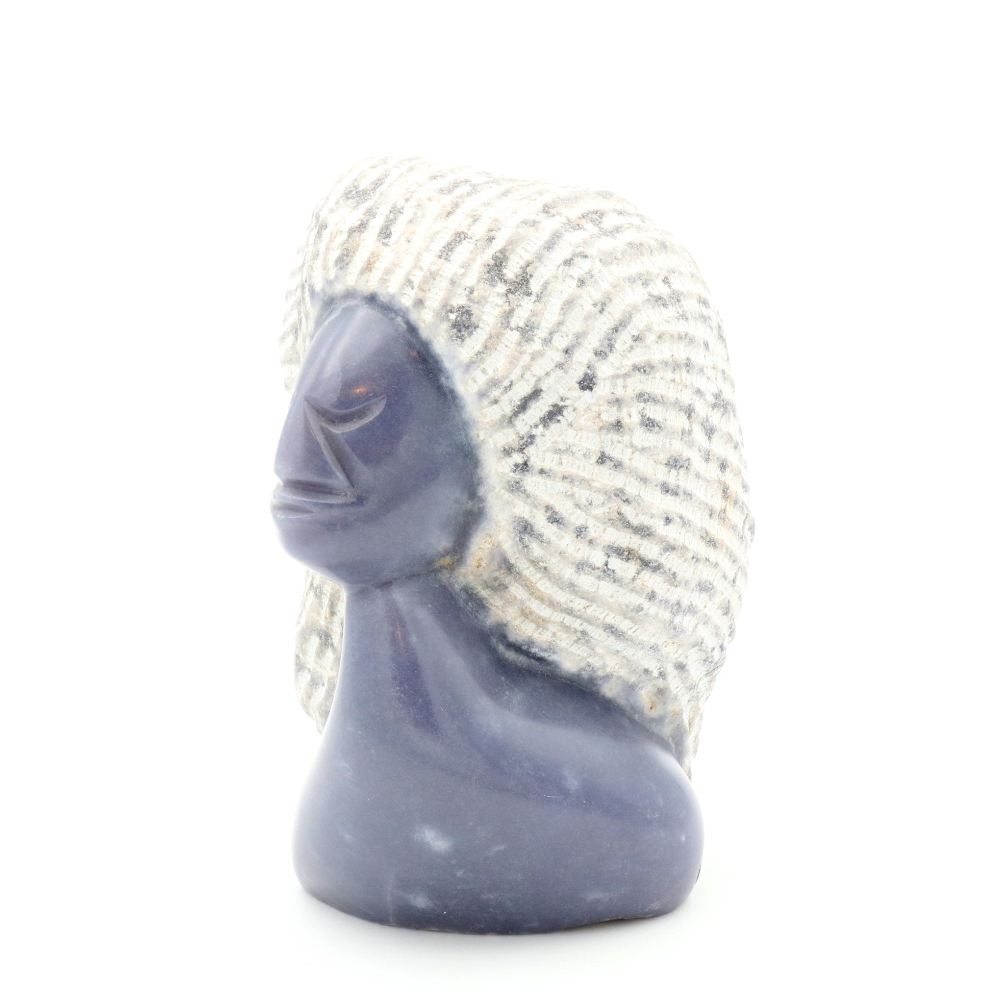 Lazarus Takawira - Woman - Shona-Art Shop - Kunst Skulptur aus Stein, dekorativ für den Aussenbereich und Interior