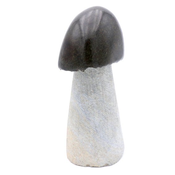 Luxer Chiwawa-Mackenzi - Pilz - Shona-Art Shop - Kunst Skulptur aus Stein, dekorativ für den Aussenbereich und Interior