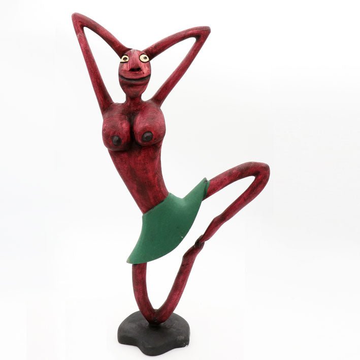 Methuseli Tshuma - Free Spirit - Shona-Art Shop - Kunst Skulptur aus Stein, dekorativ für den Aussenbereich und Interior
