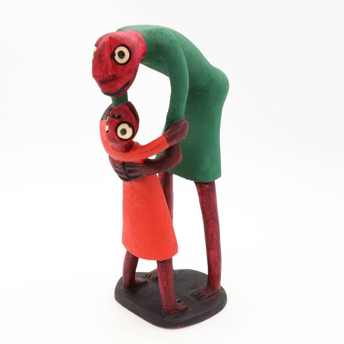 Methuseli Tshuma - Swing Me Mummy - Shona-Art Shop - Kunst Skulptur aus Stein, dekorativ für den Aussenbereich und Interior