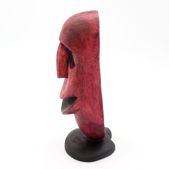 Methuseli Tshuma - The Mask - Shona-Art Shop - Kunst Skulptur aus Stein, dekorativ für den Aussenbereich und Interior