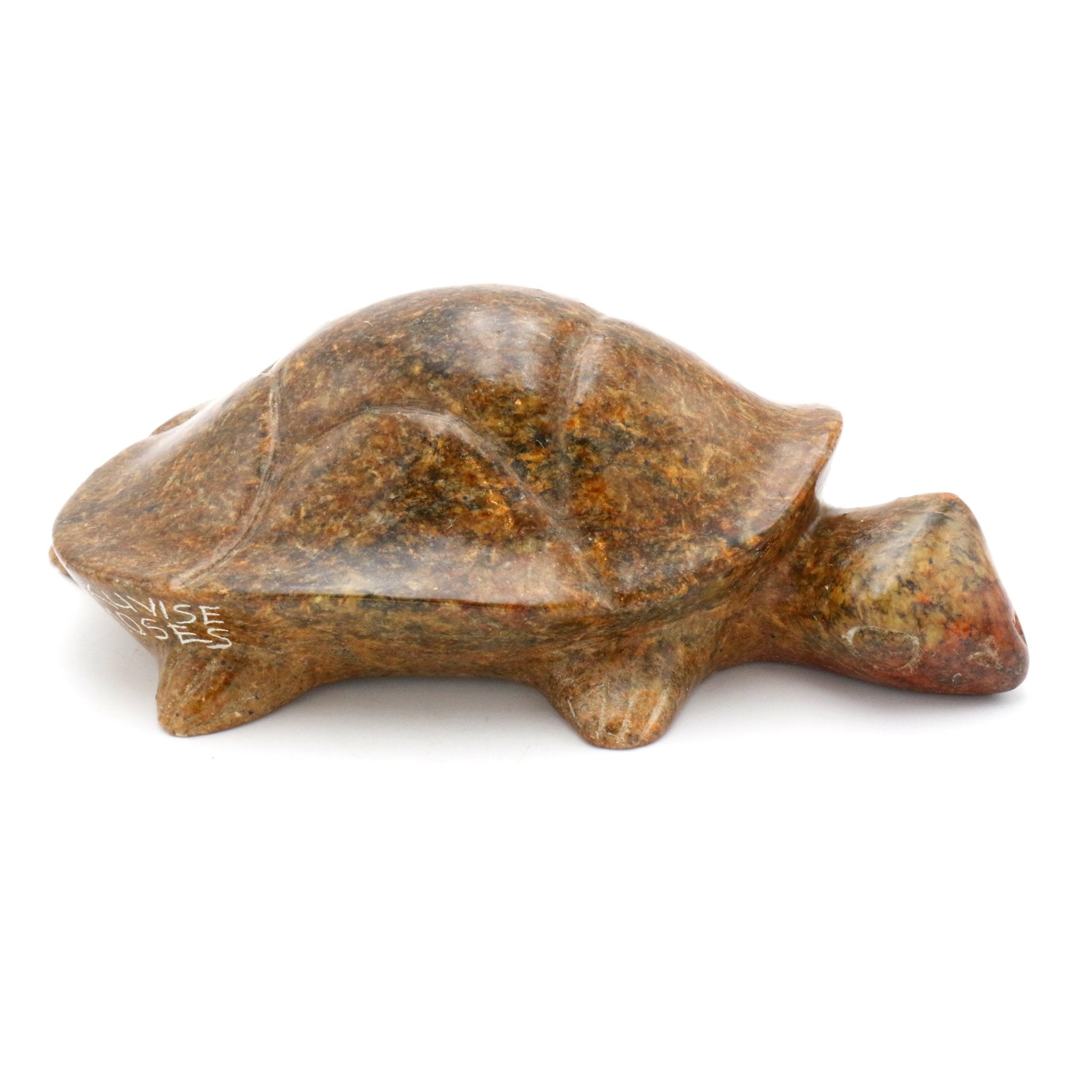 Moses Makuvise - Schildkröte - Shona-Art Shop - Kunst Skulptur aus Stein, dekorativ für den Aussenbereich und Interior