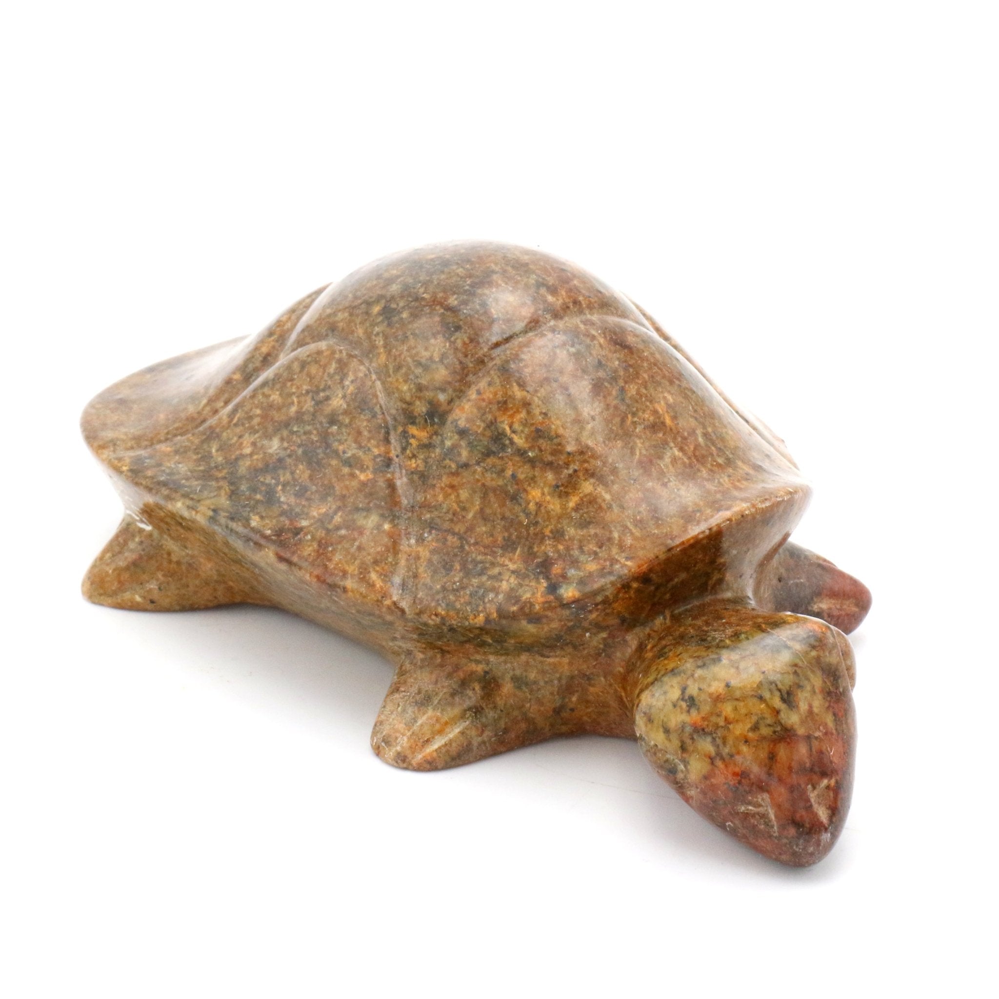 Moses Makuvise - Schildkröte - Shona-Art Shop - Kunst Skulptur aus Stein, dekorativ für den Aussenbereich und Interior