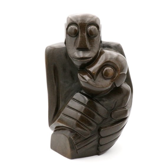 Nicholas Mukomberanwa - Lovers - Shona-Art Shop - Kunst Skulptur aus Stein, dekorativ für den Aussenbereich und Interior
