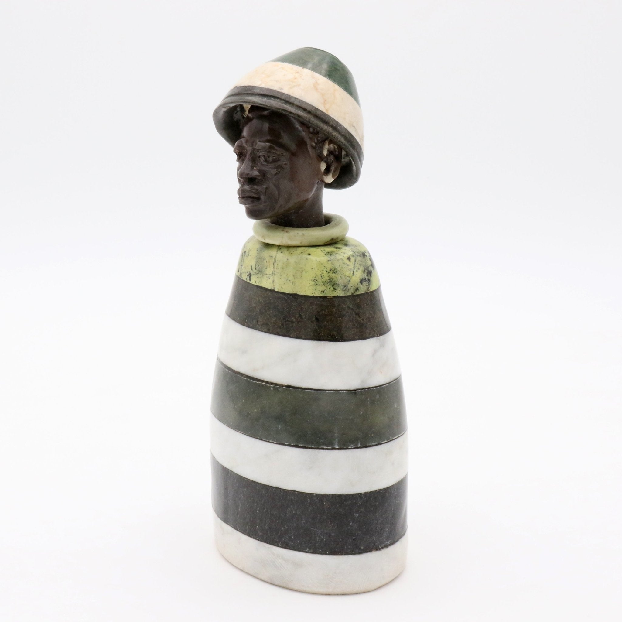 Nicholas Tandi - Man - Shona-Art Shop - Kunst Skulptur aus Stein, dekorativ für den Aussenbereich und Interior