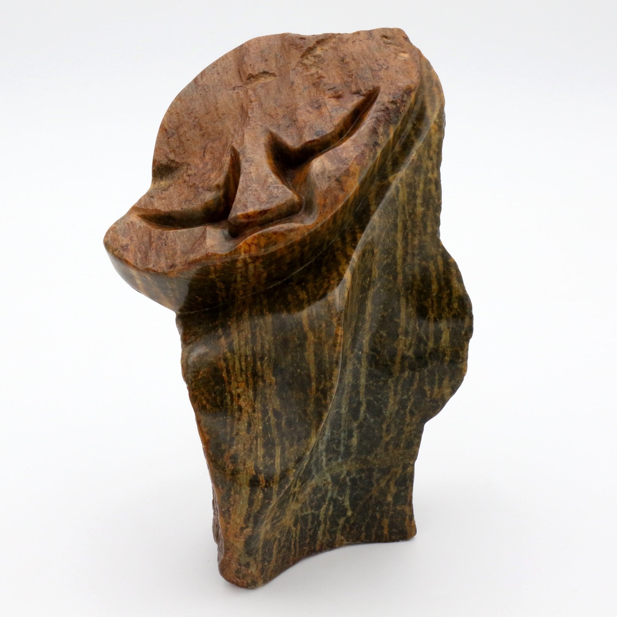 Peter Makuvise - Man - Shona-Art Shop - Kunst Skulptur aus Stein, dekorativ für den Aussenbereich und Interior