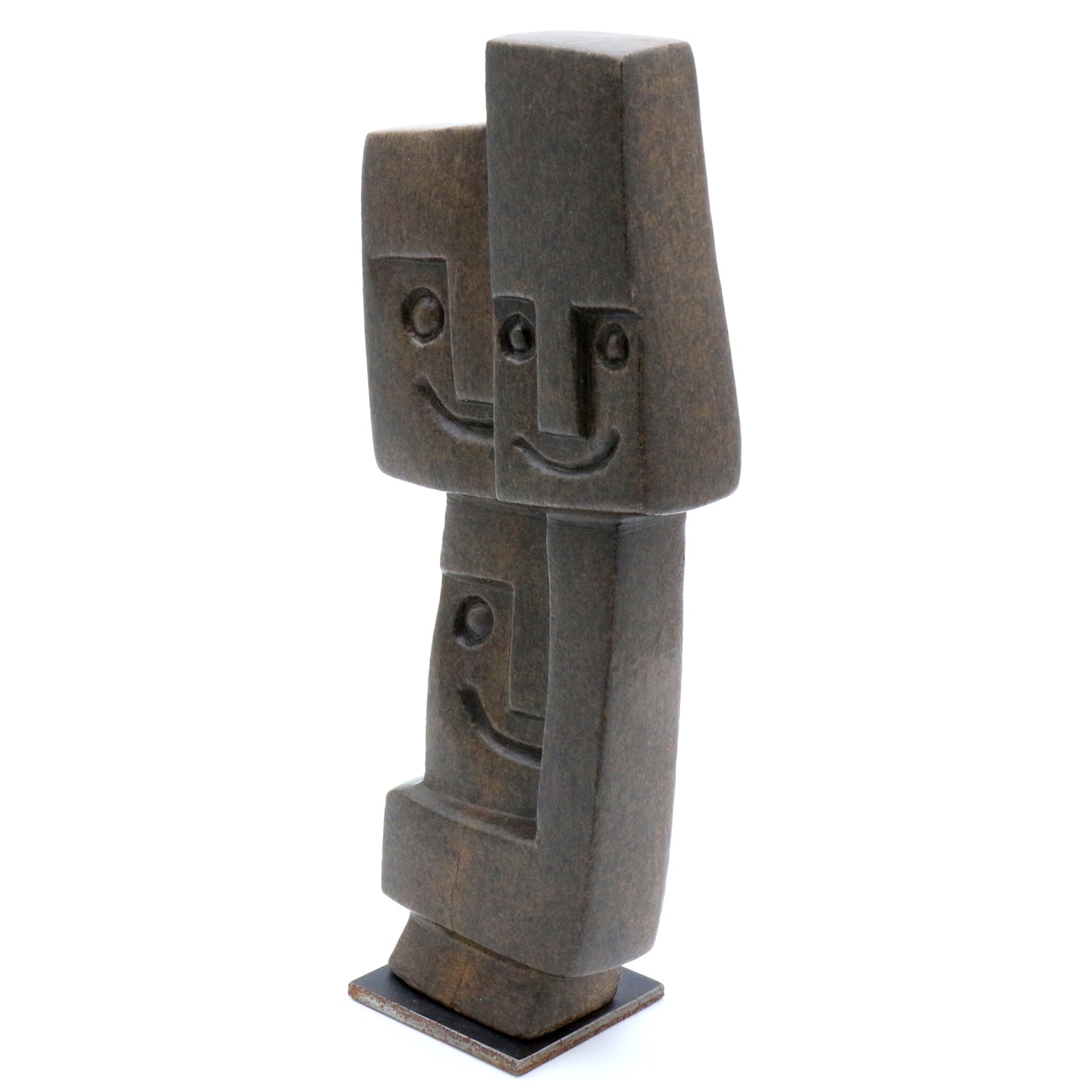 Rearson Chakawa - Happy Family - Shona-Art Shop - Kunst Skulptur aus Stein, dekorativ für den Aussenbereich und Interior