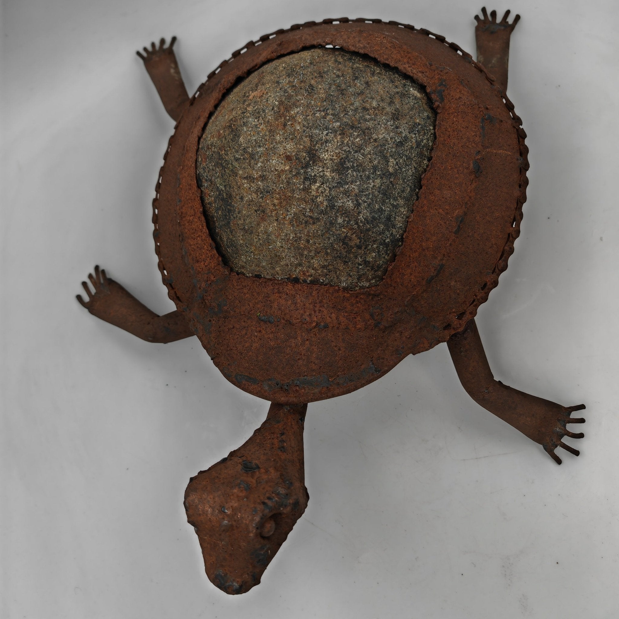 Schildkröte - Edgar Sahondo - Shona-Art Shop - Kunst Skulptur aus Stein, dekorativ für den Aussenbereich und Interior